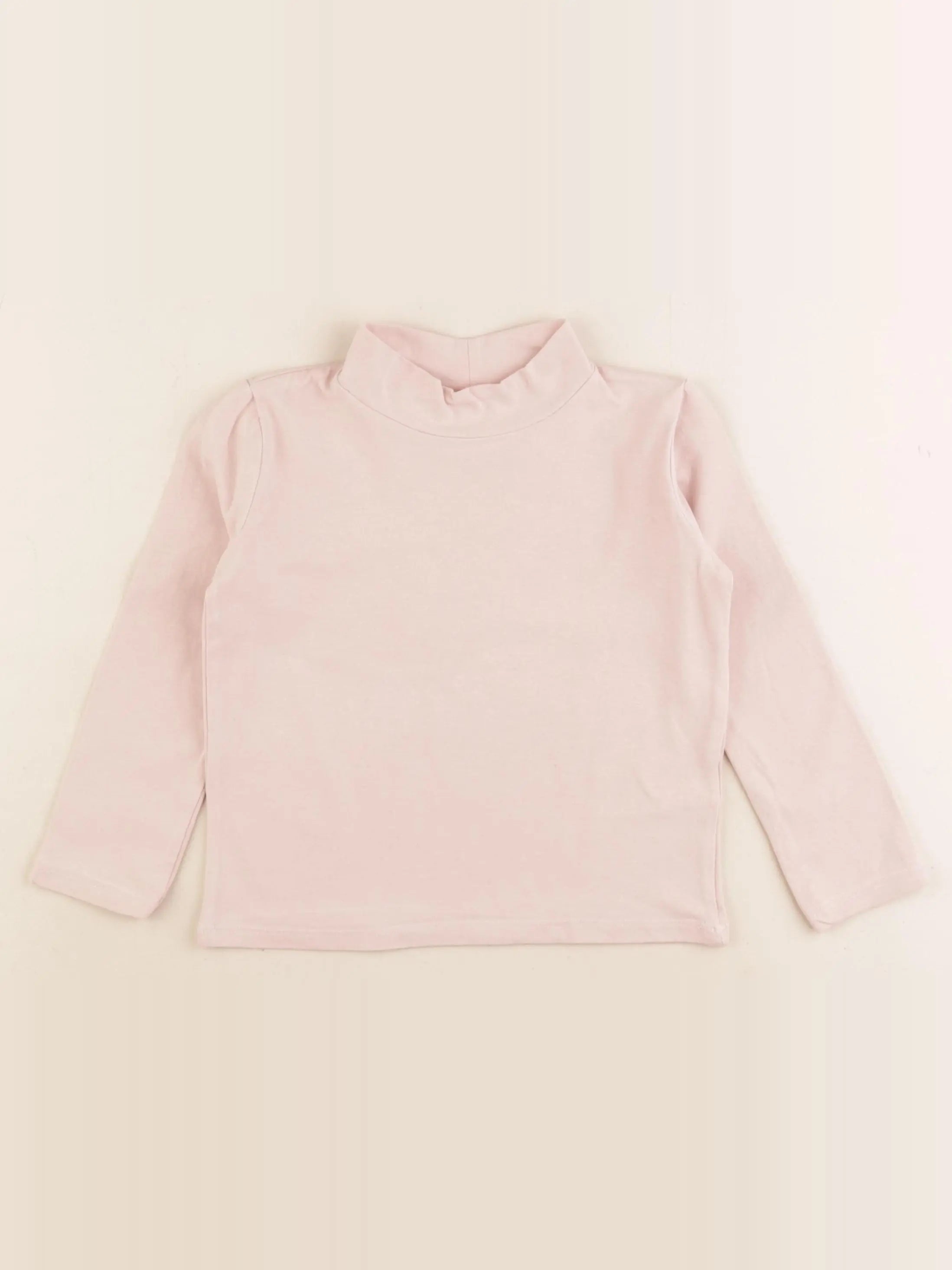 Vertbaudet - sous-pull rose - 4 ans