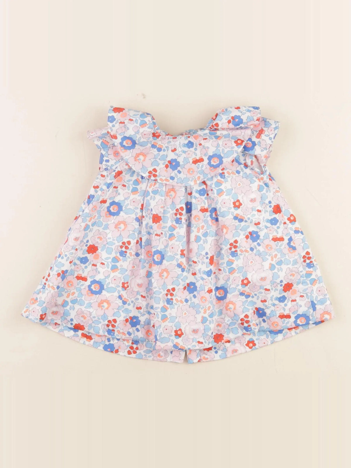 Jacadi - robe liberty multicolore - 1 mois