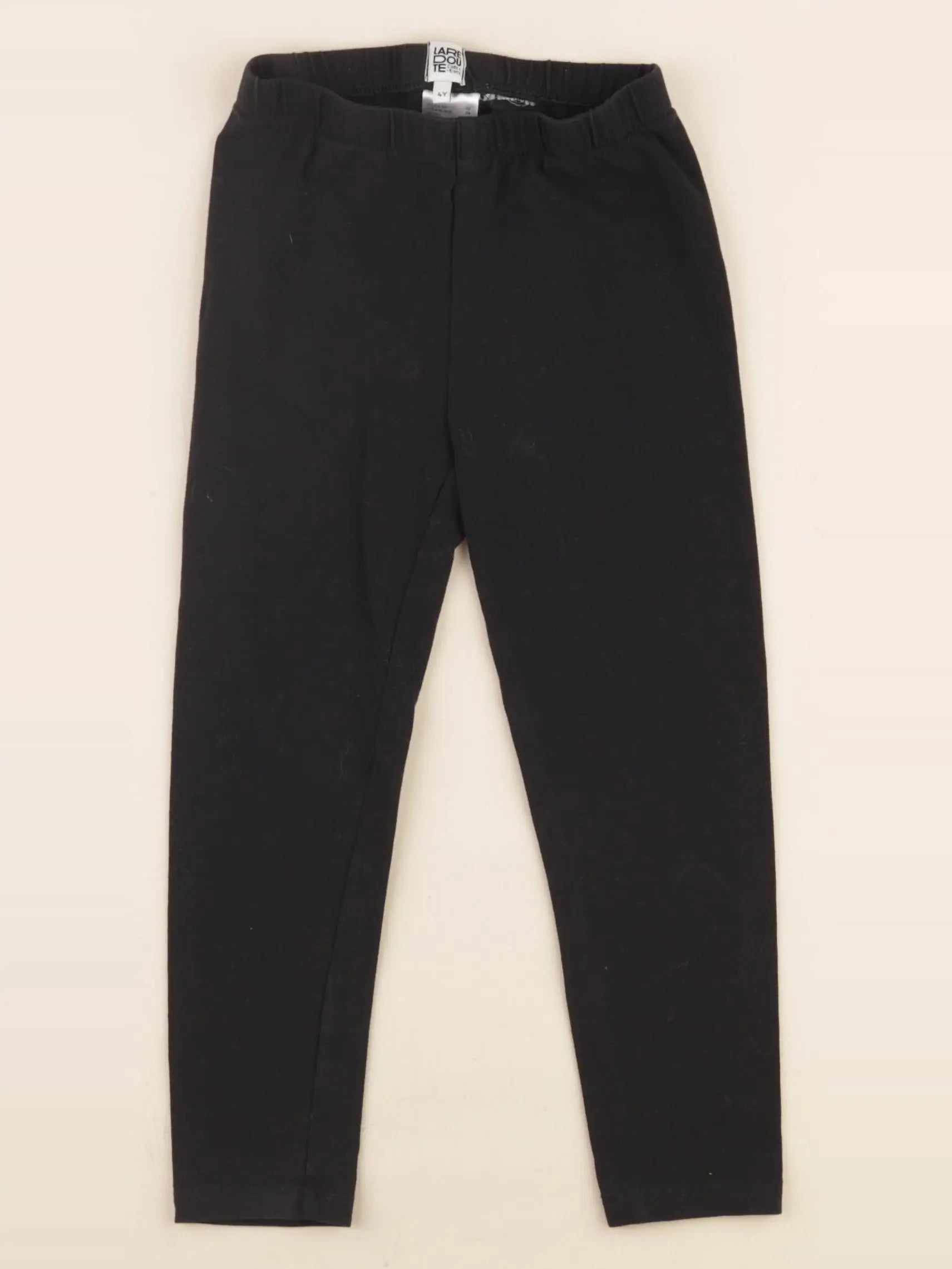 La Redoute - legging noir - 4 ans