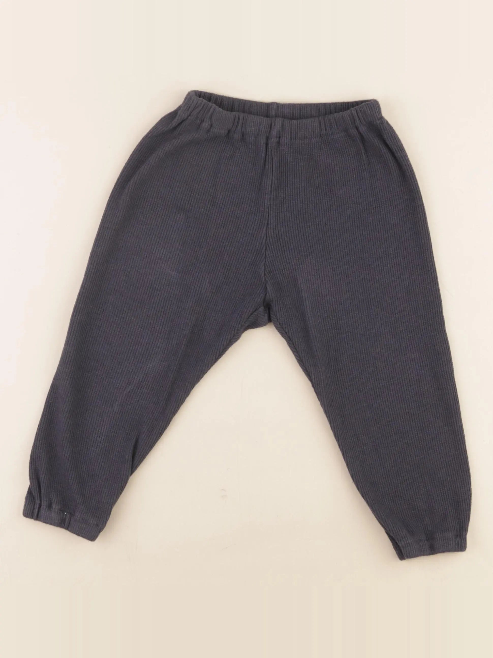 Uniqlo - pantalon bleu - 18/24 mois