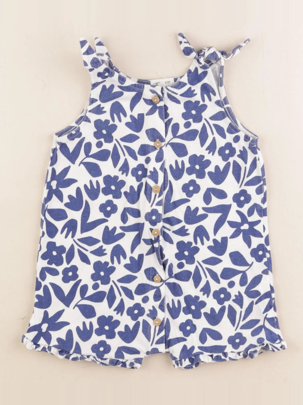 Vertbaudet - combinaison bleu - 2 ans