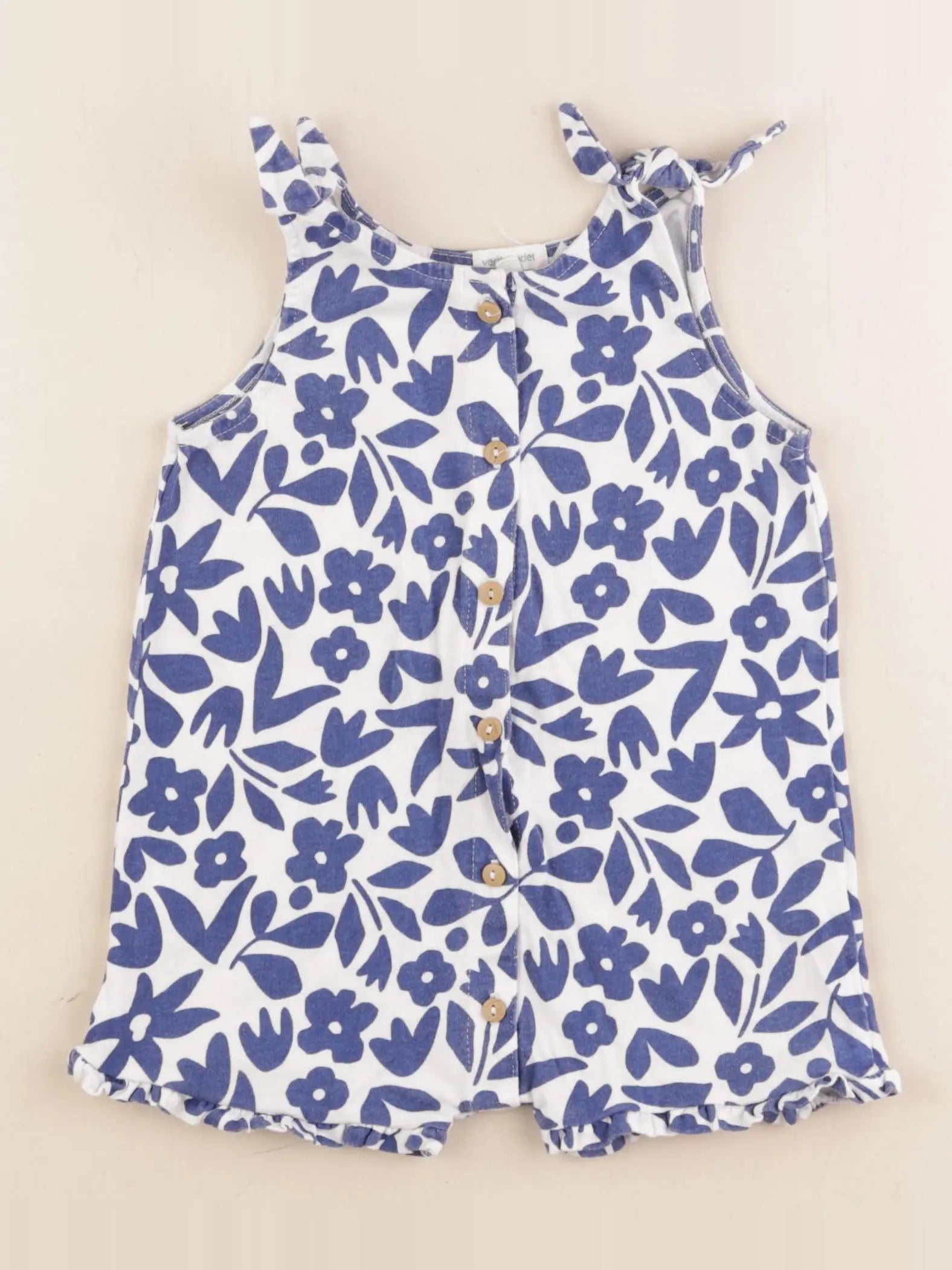 Vertbaudet - combinaison bleu - 2 ans