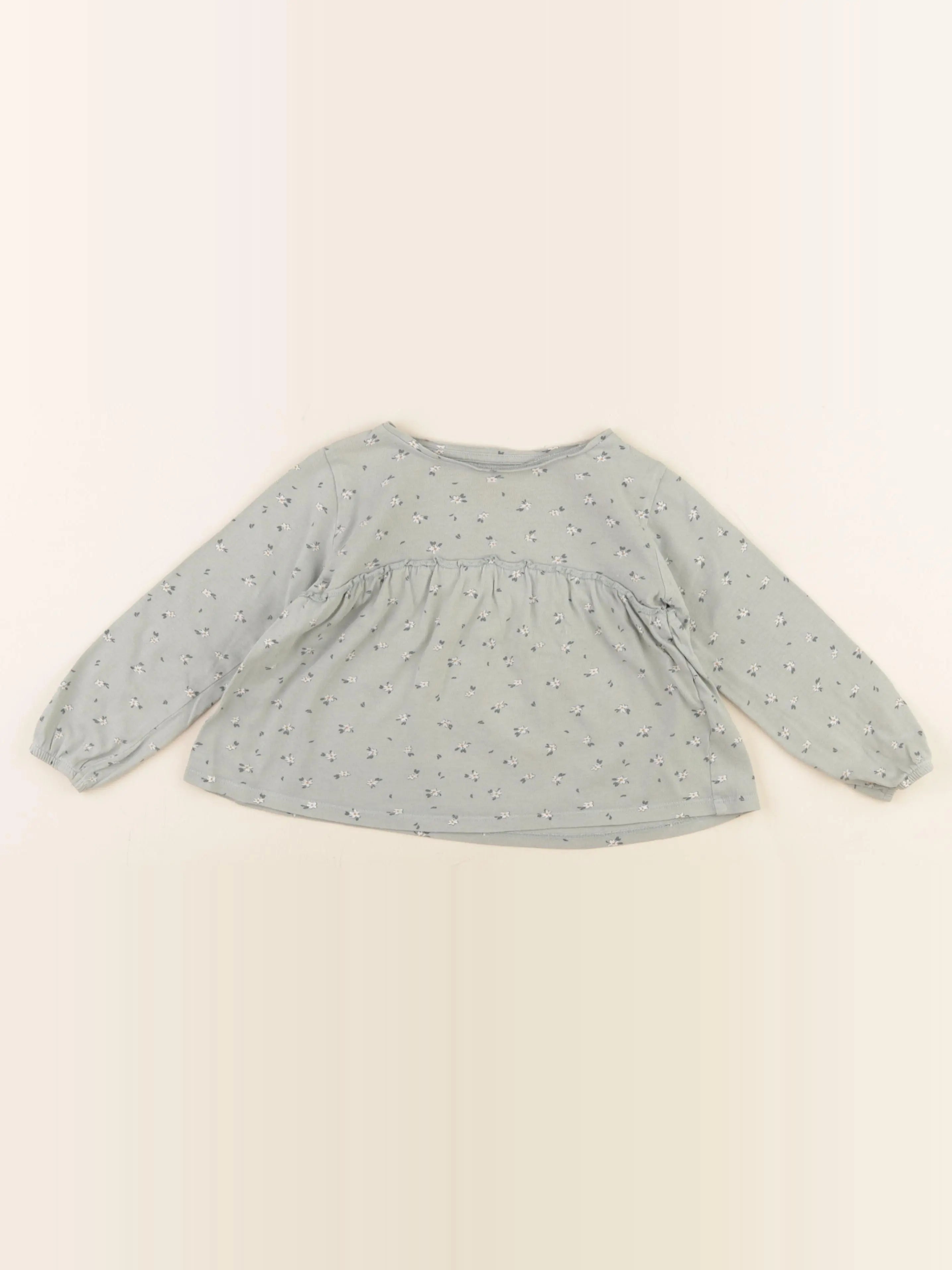 Vertbaudet - tee-shirt vert - 3 ans