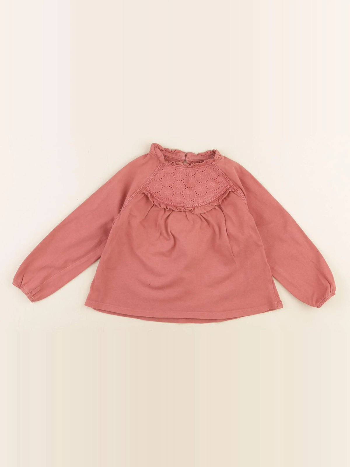 Vertbaudet - tee-shirt rose - 2 ans