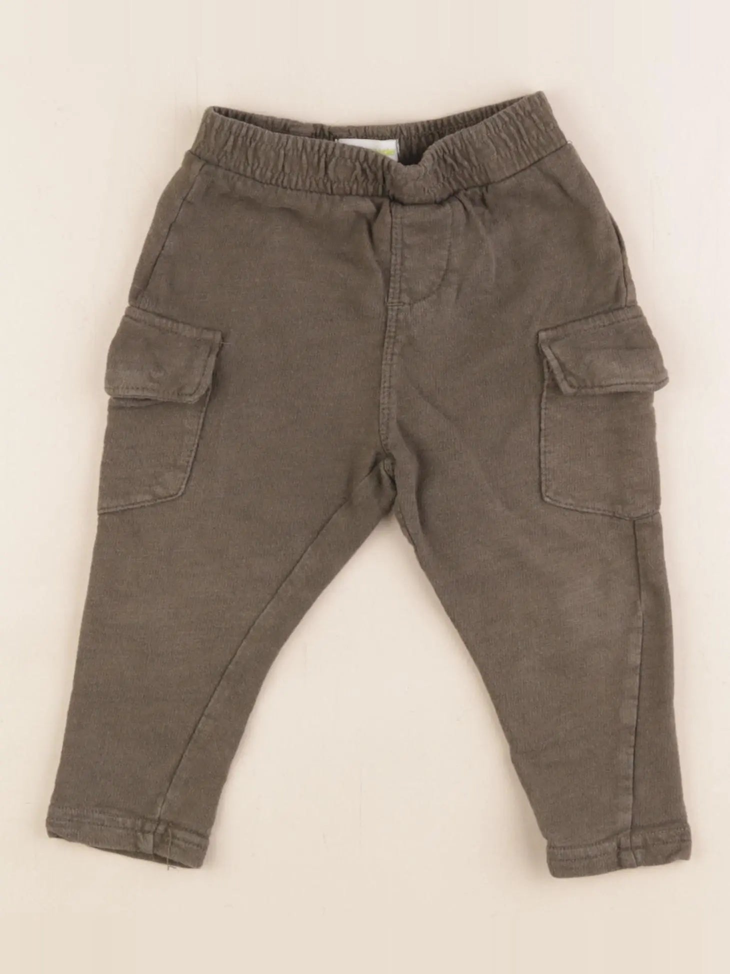 Vertbaudet - pantalon vert - 12 mois