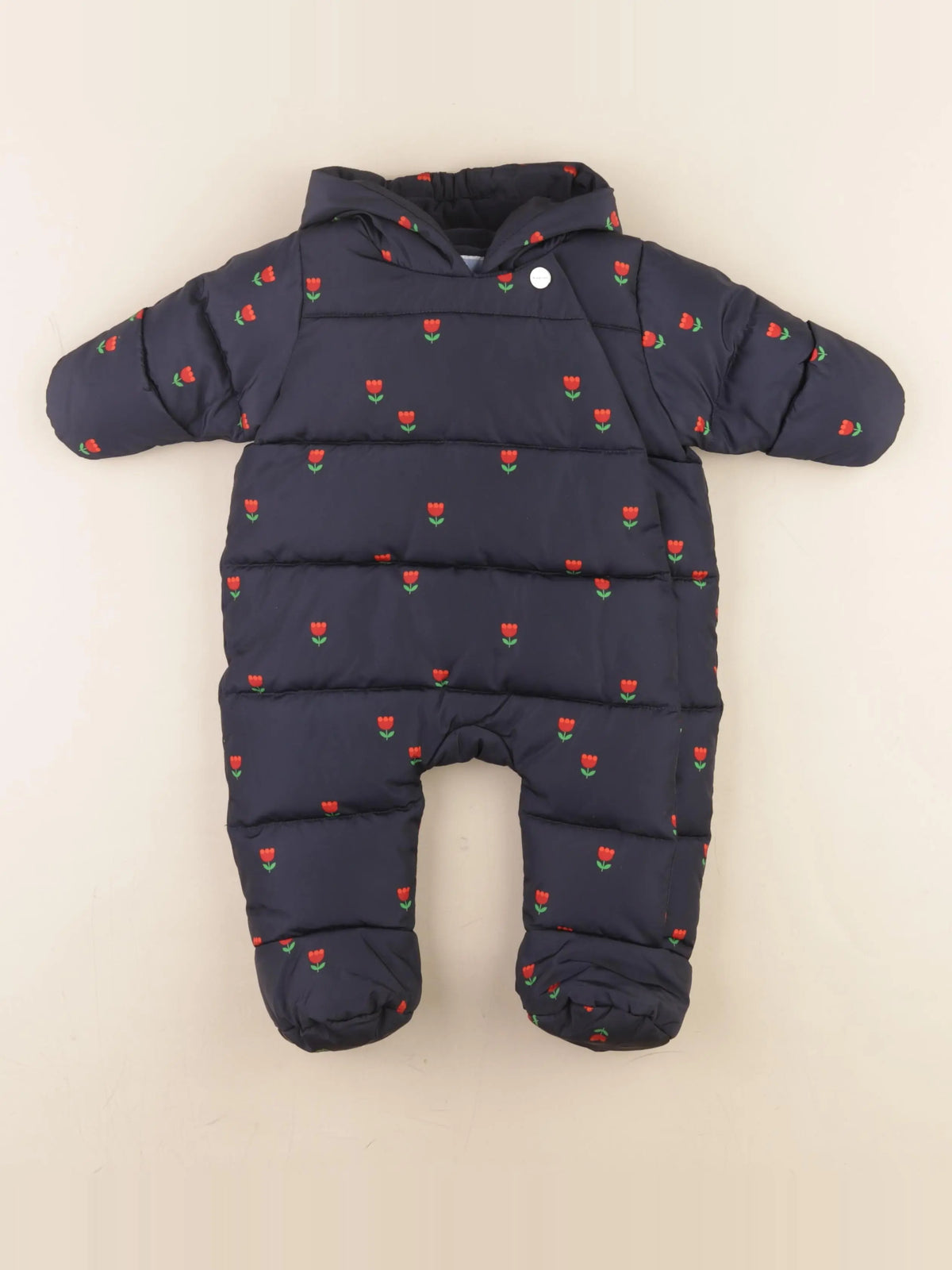 Jacadi - combi-pilote bleu - 3 mois