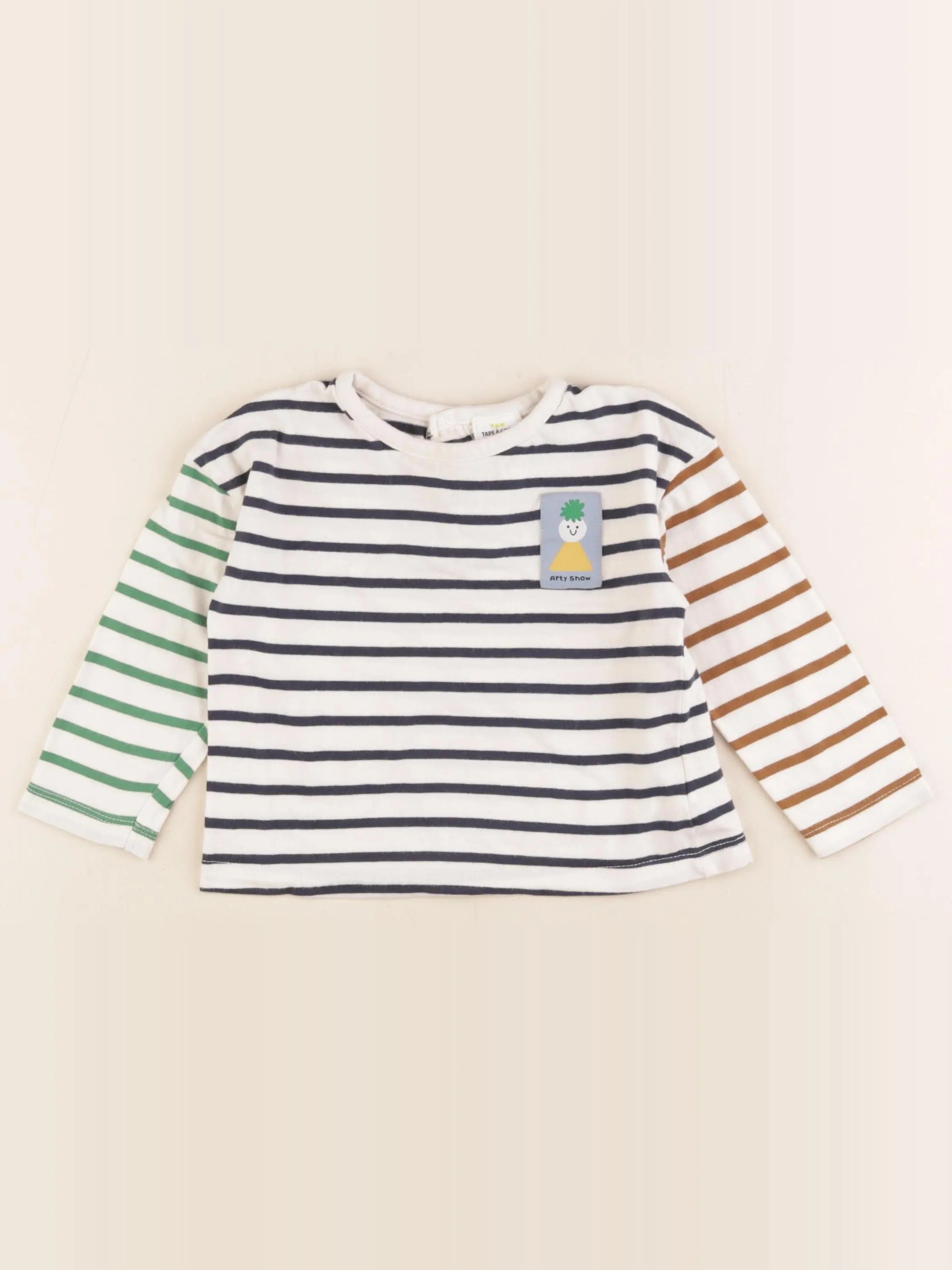 Tape à l'oeil - tee-shirt blanc - 18 mois