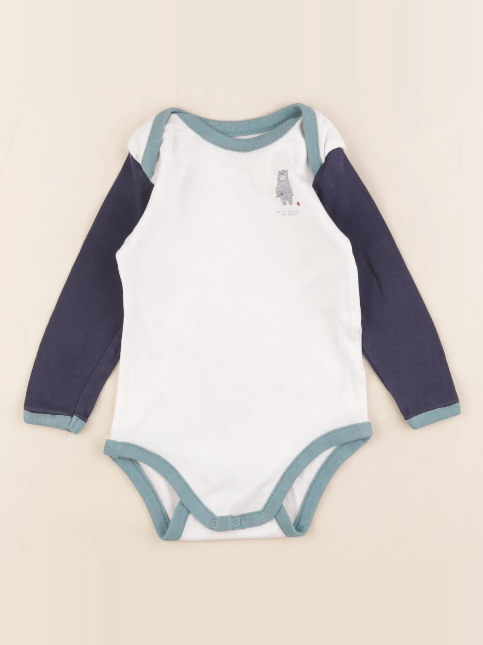 Boutchou - body blanc - 18 mois