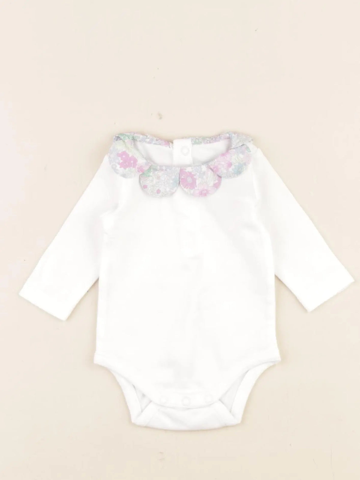 Jacadi - body liberty blanc - 1 mois