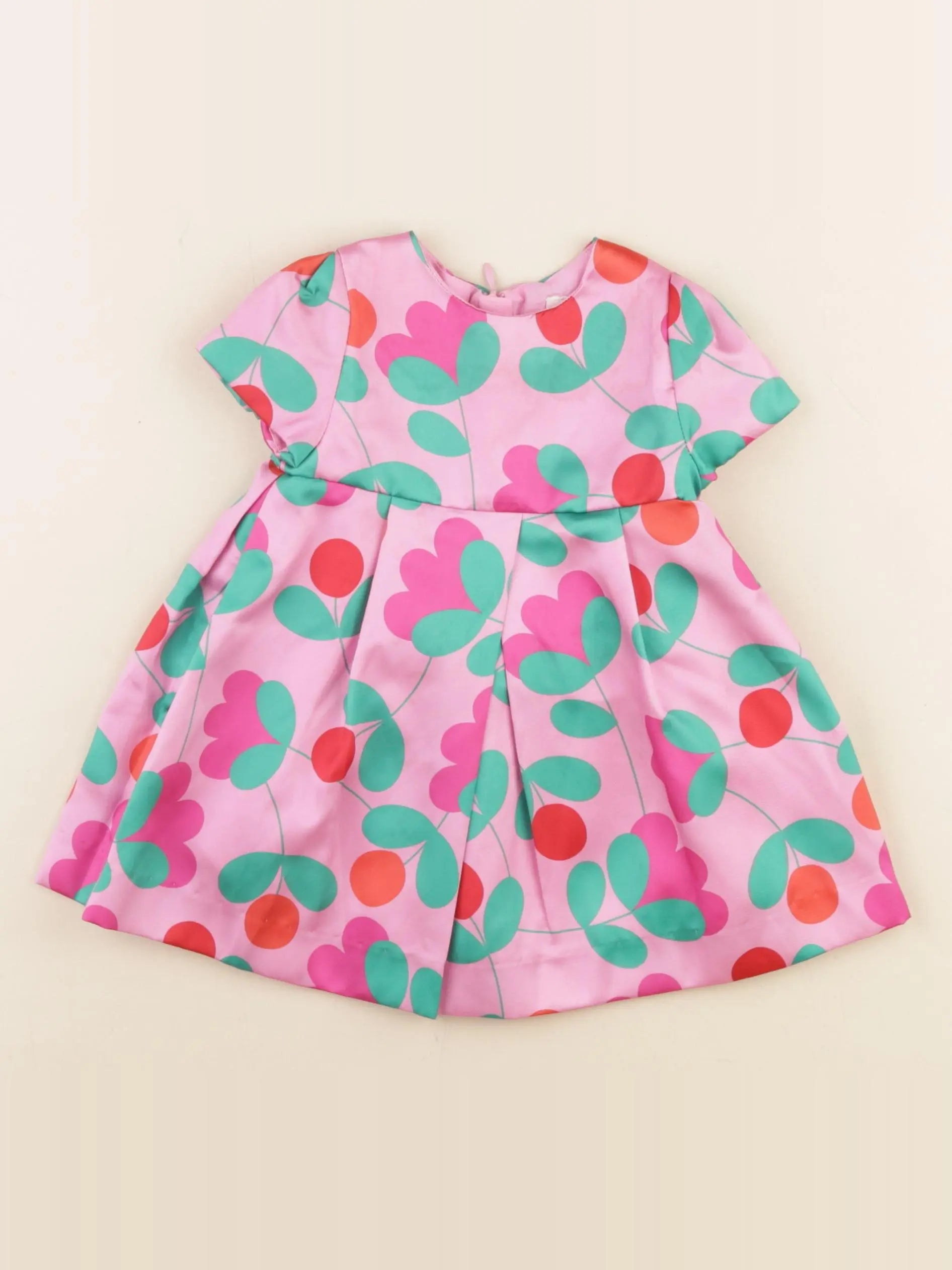 Jacadi - robe rose - 6 mois