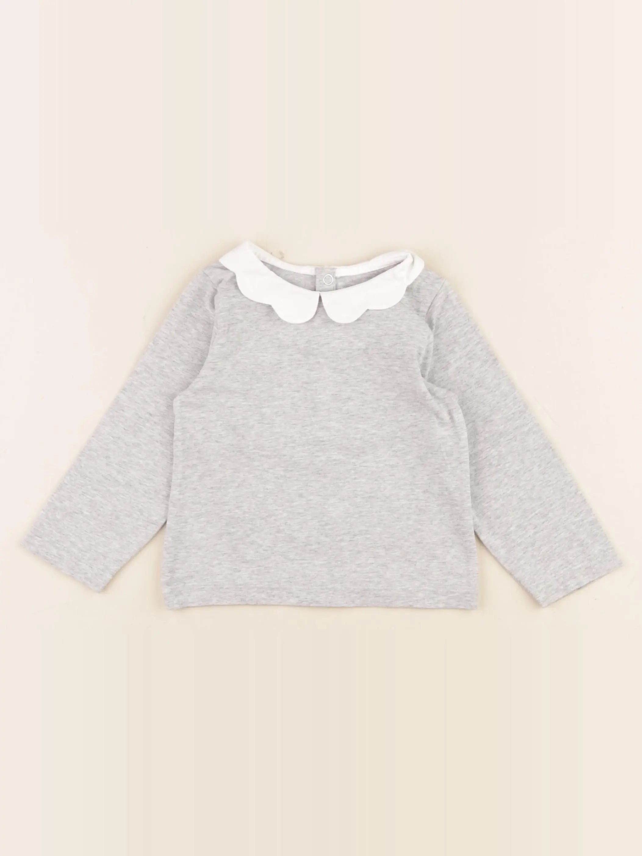 Jacadi - tee-shirt gris - 36 mois