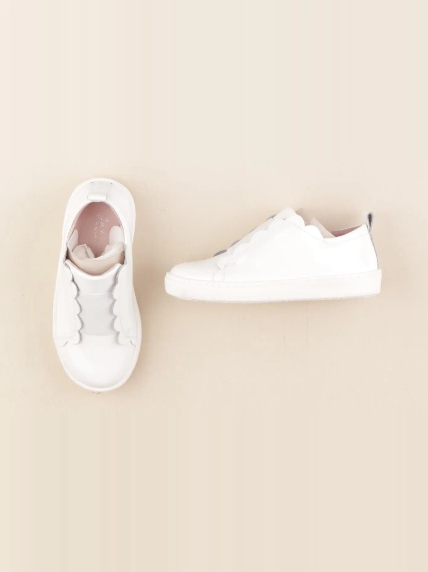 Jacadi - baskets blanc - pointure 25