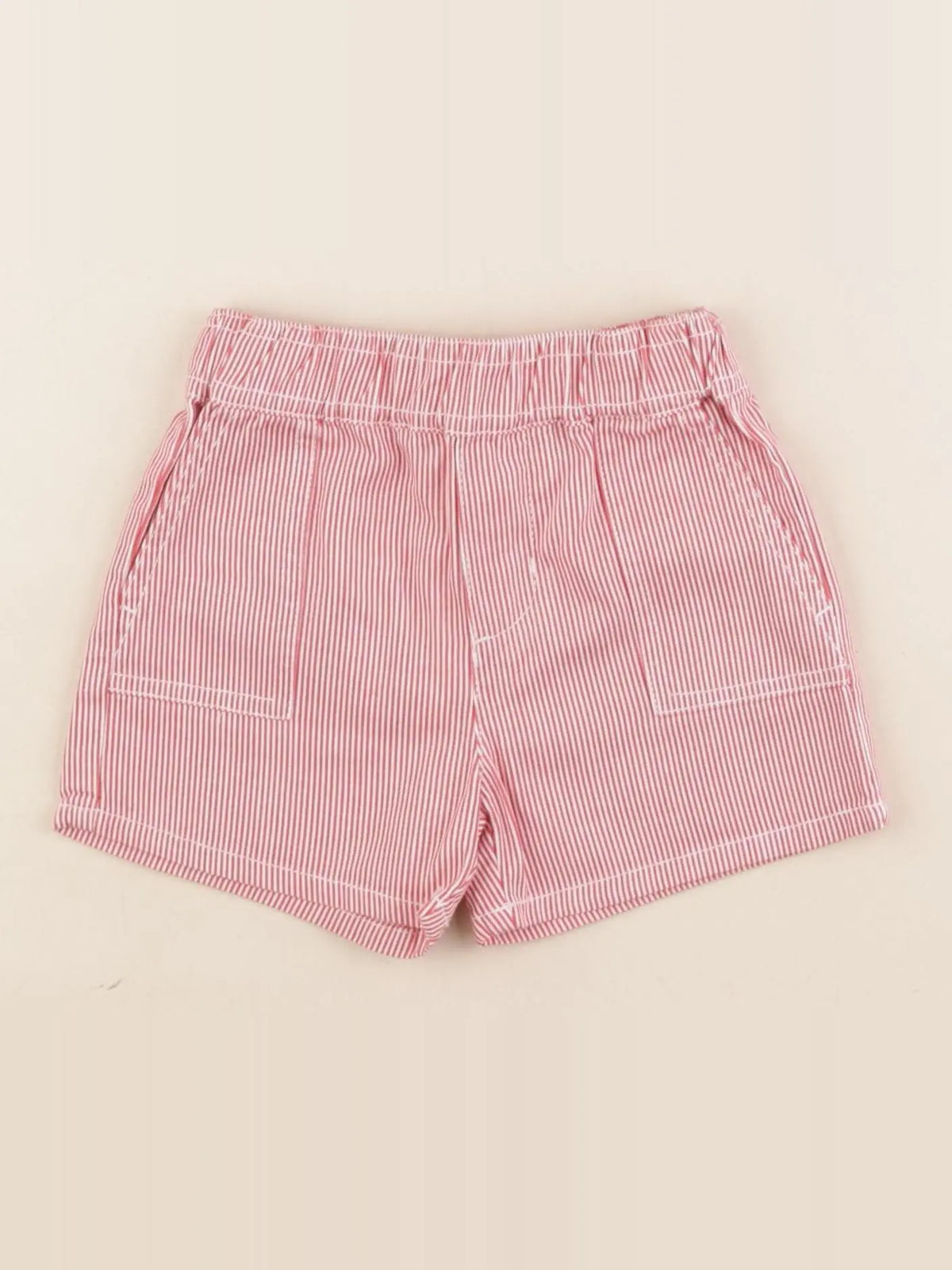 Jacadi - short rouge - 12 mois