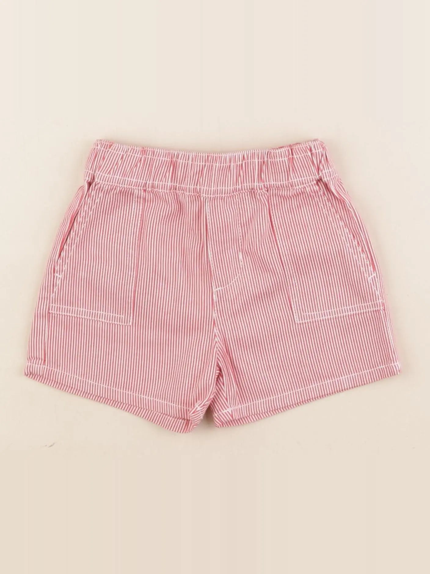 Jacadi - short rouge - 12 mois