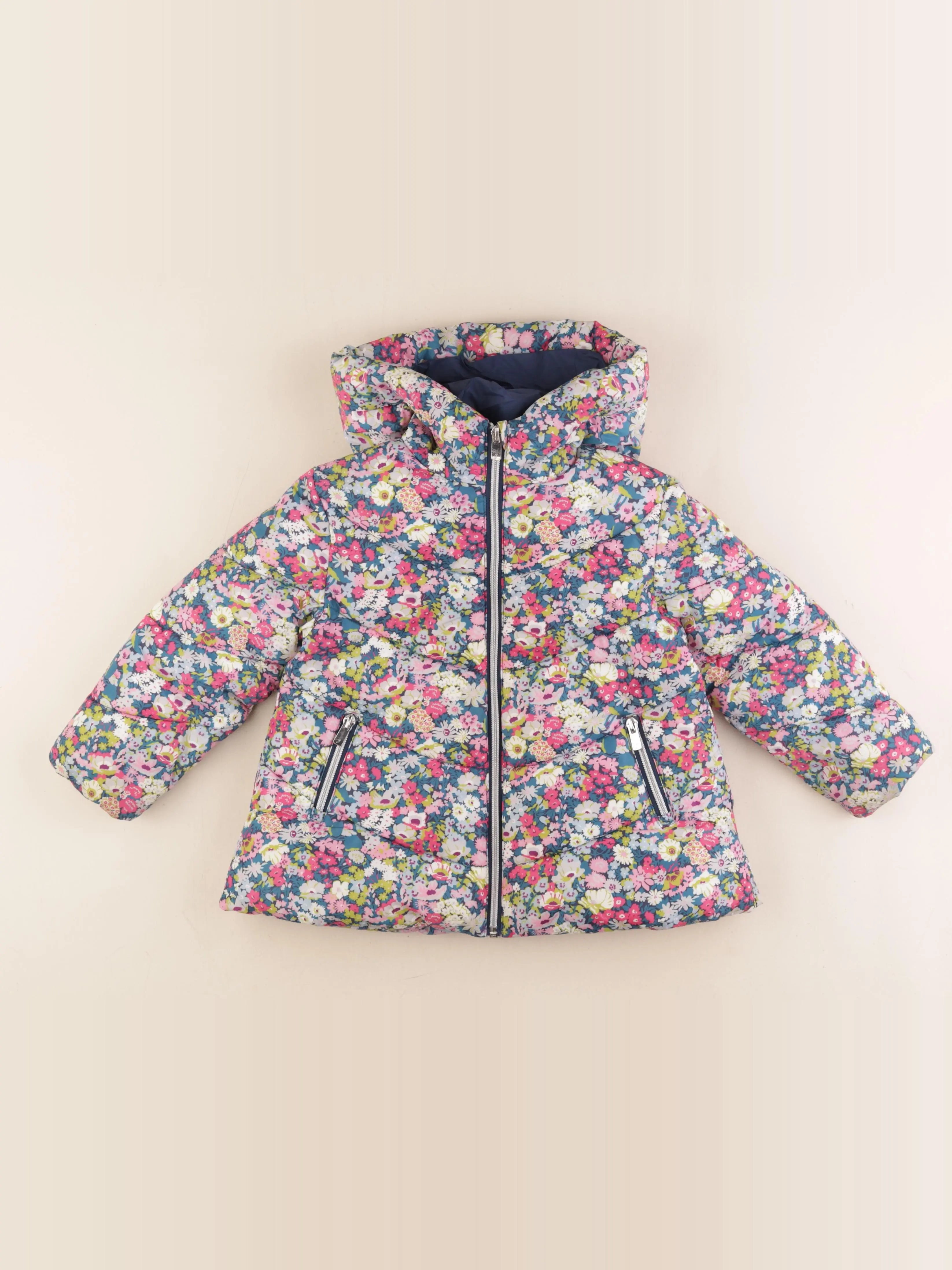 Jacadi - doudoune multicolore - 4 ans