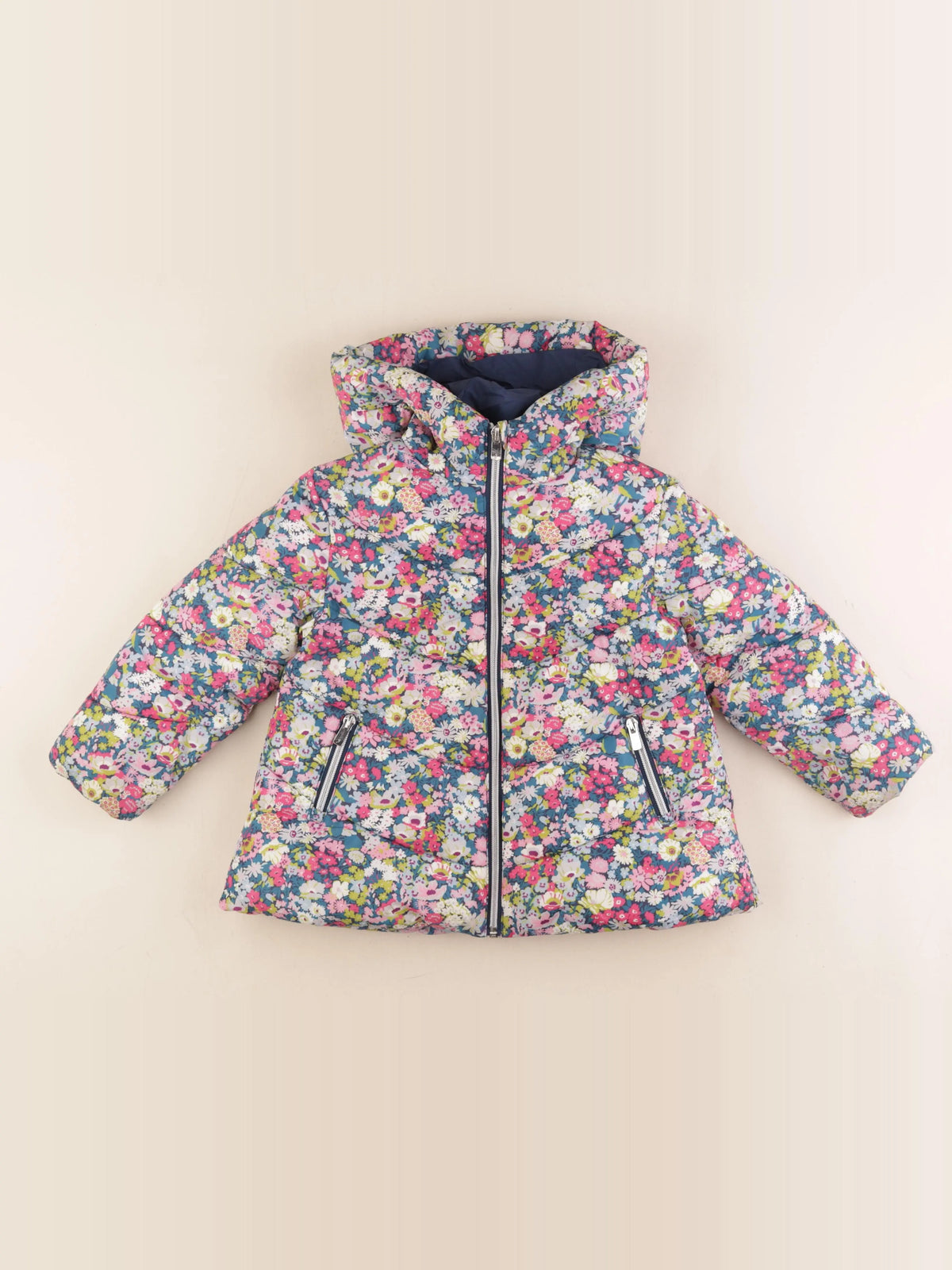 Jacadi - doudoune multicolore - 4 ans