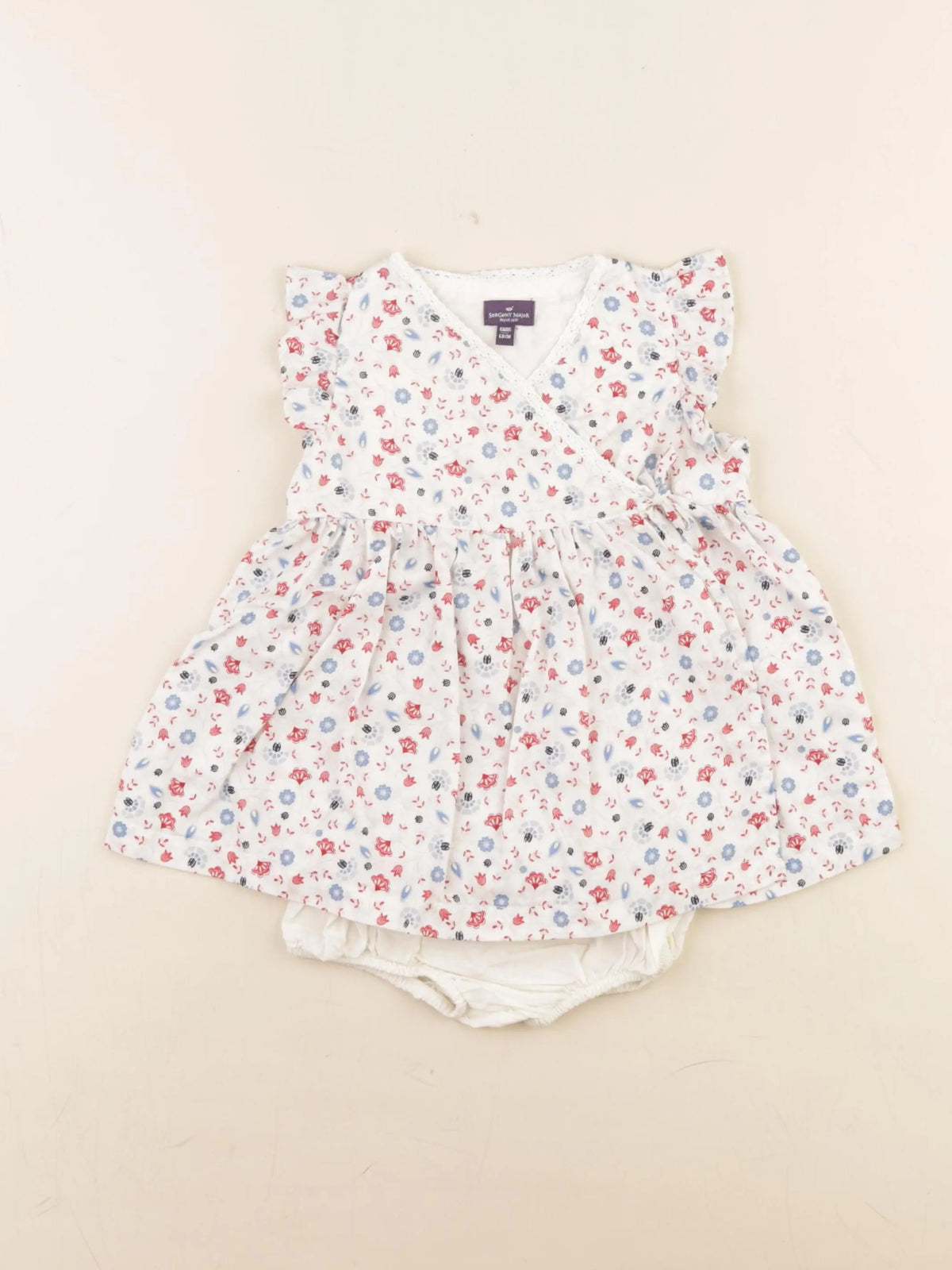 Sergent Major - robe multicolore - 6 mois