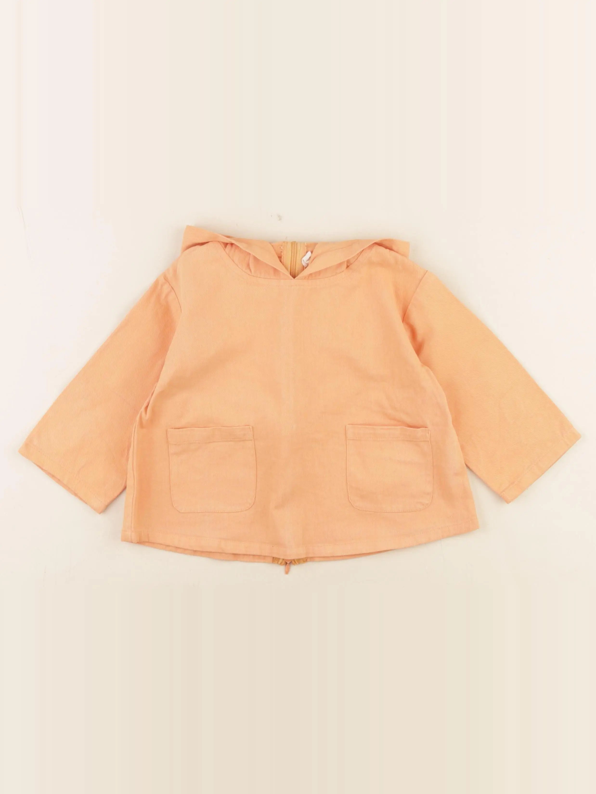 Lililotte - veste orange - 24 mois