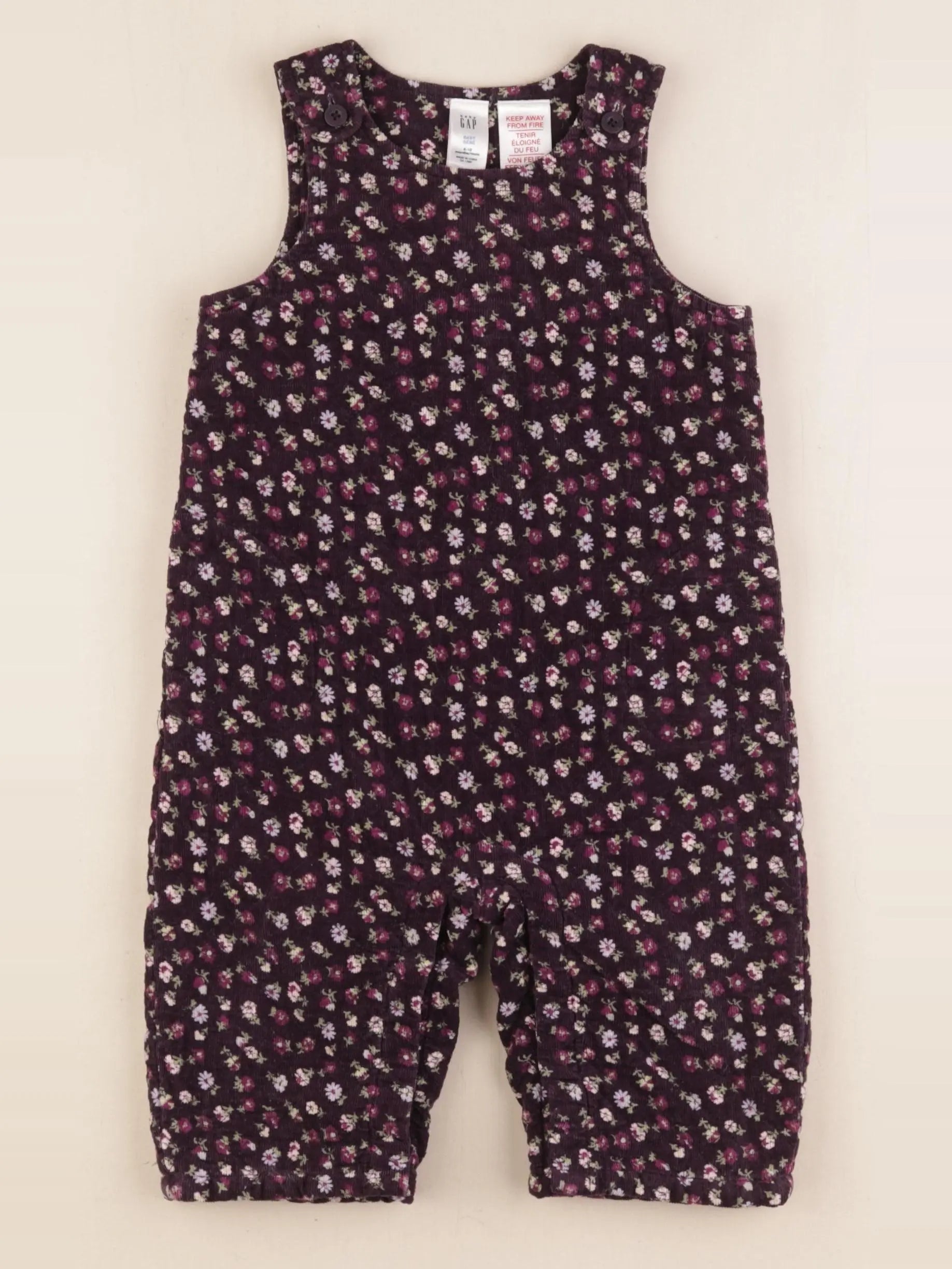 GAP - combinaison violet - 6/12 mois