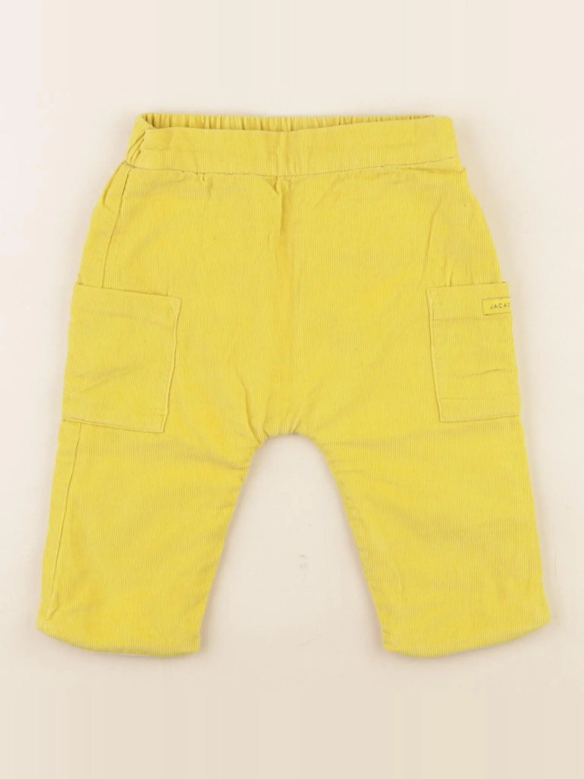 Jacadi - pantalon jaune - 12 mois