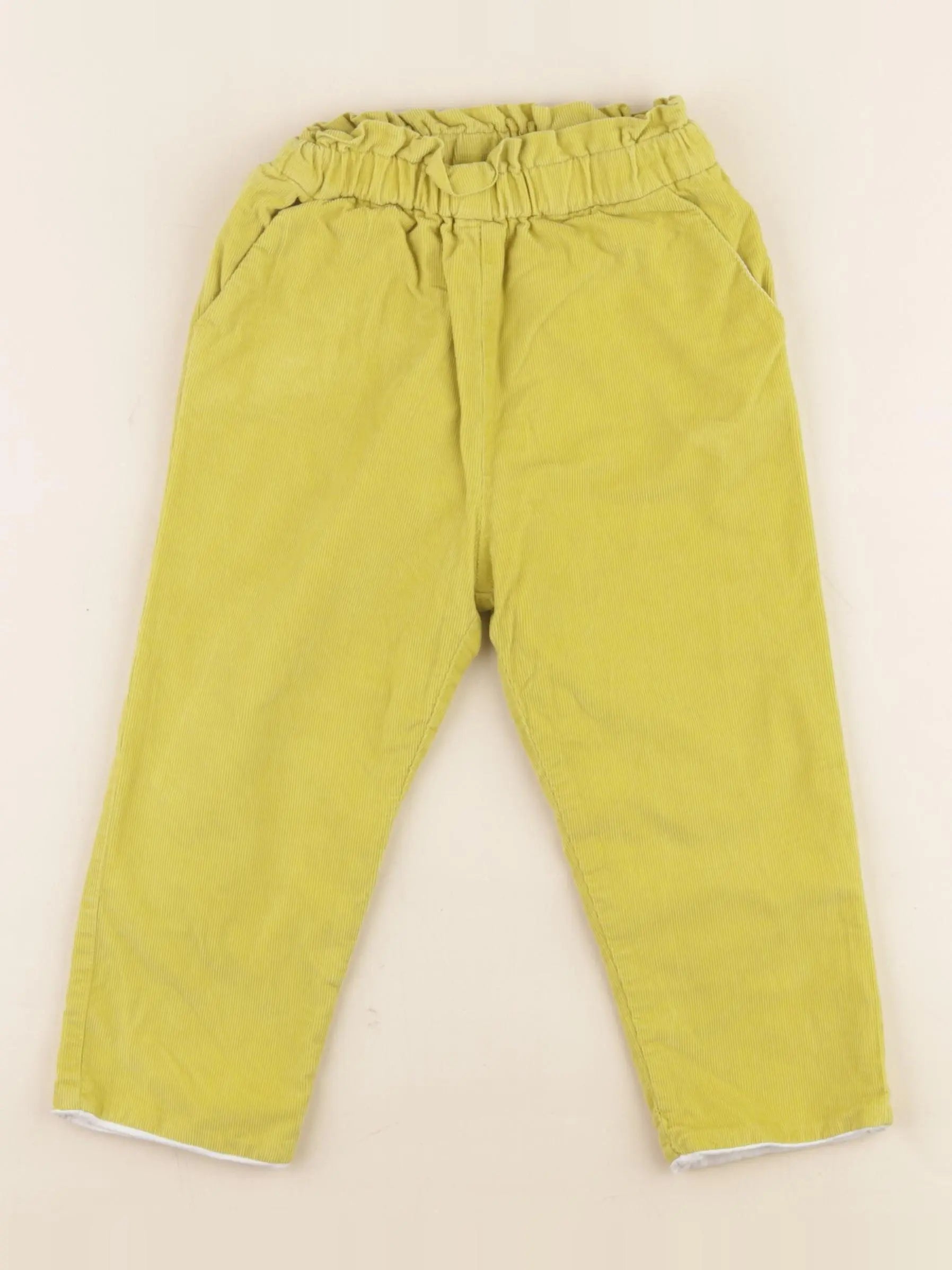 Jacadi - pantalon jaune - 36 mois