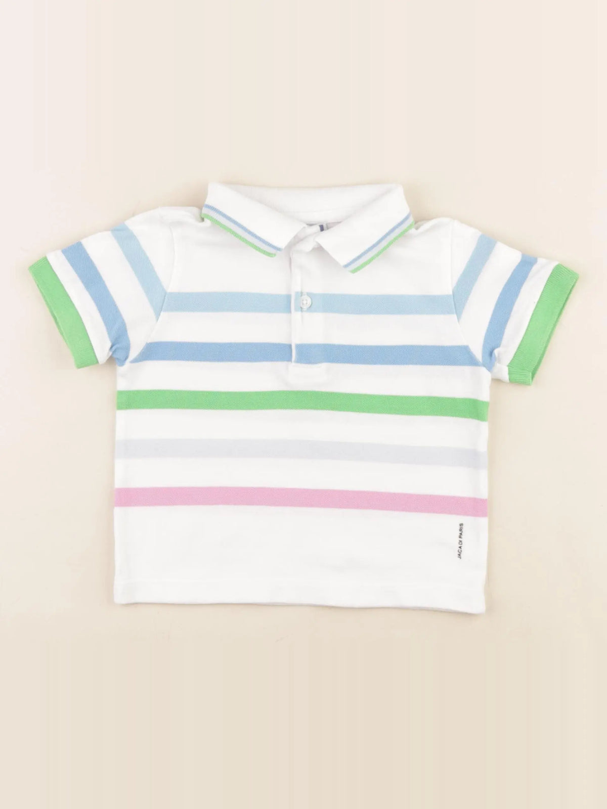 Jacadi - polo multicolore - 24 mois