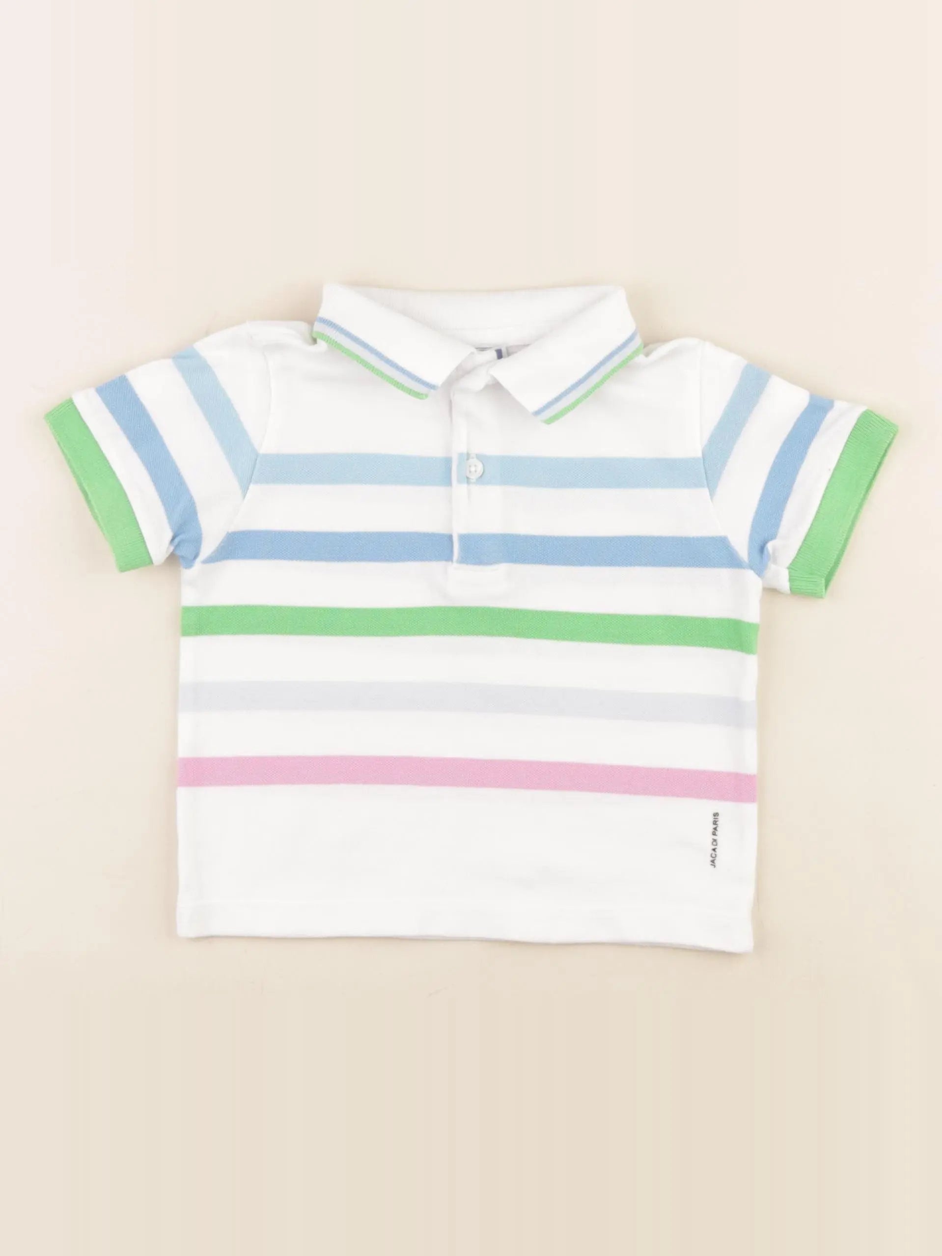 Jacadi - polo multicolore - 24 mois