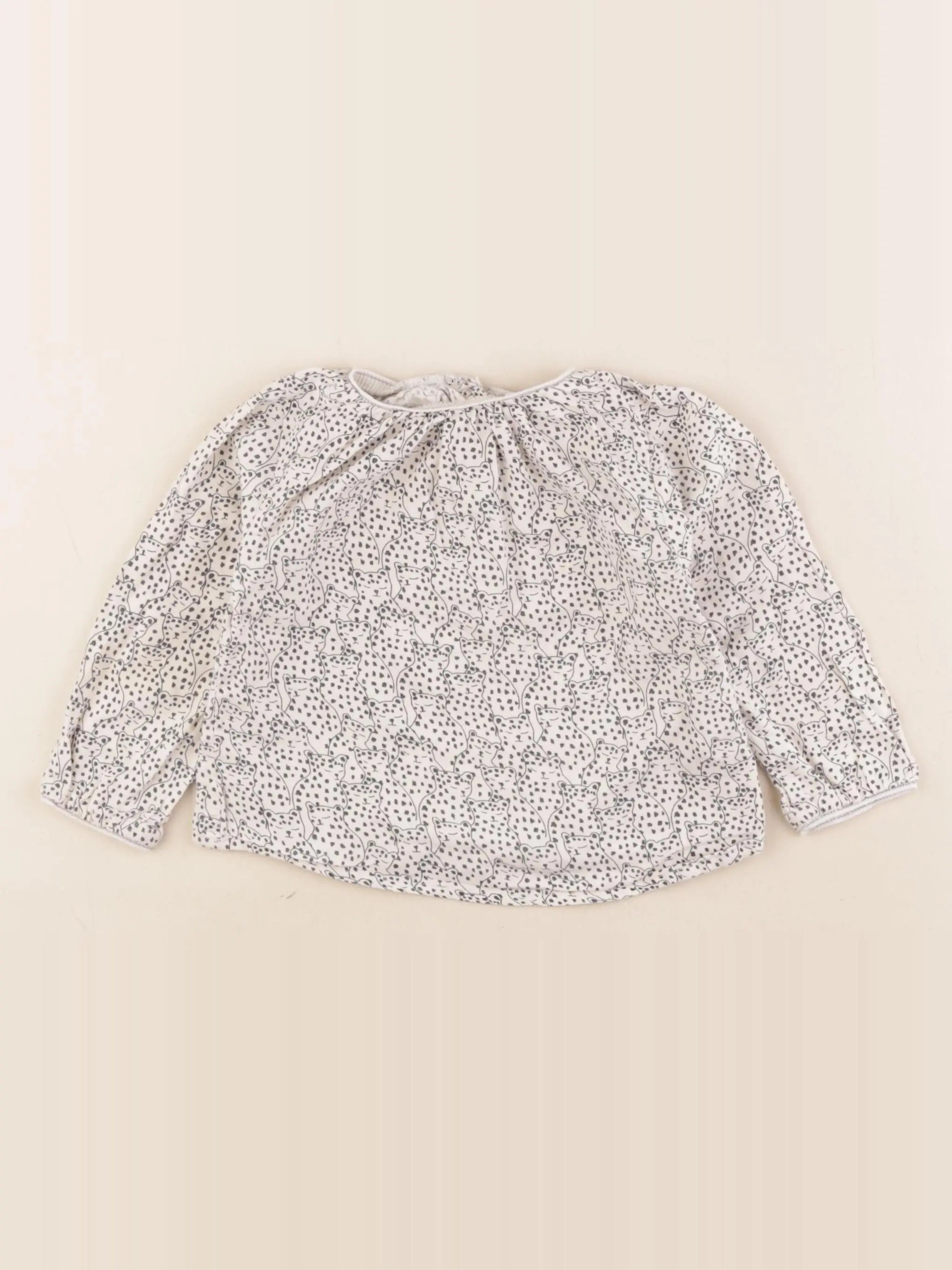 Tape à l'oeil - blouse beige - 18 mois