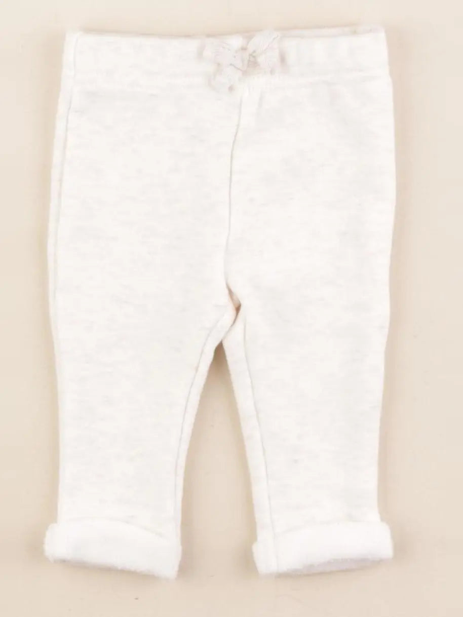 Tape à l'oeil - legging réversible, doublé beige - 3 mois