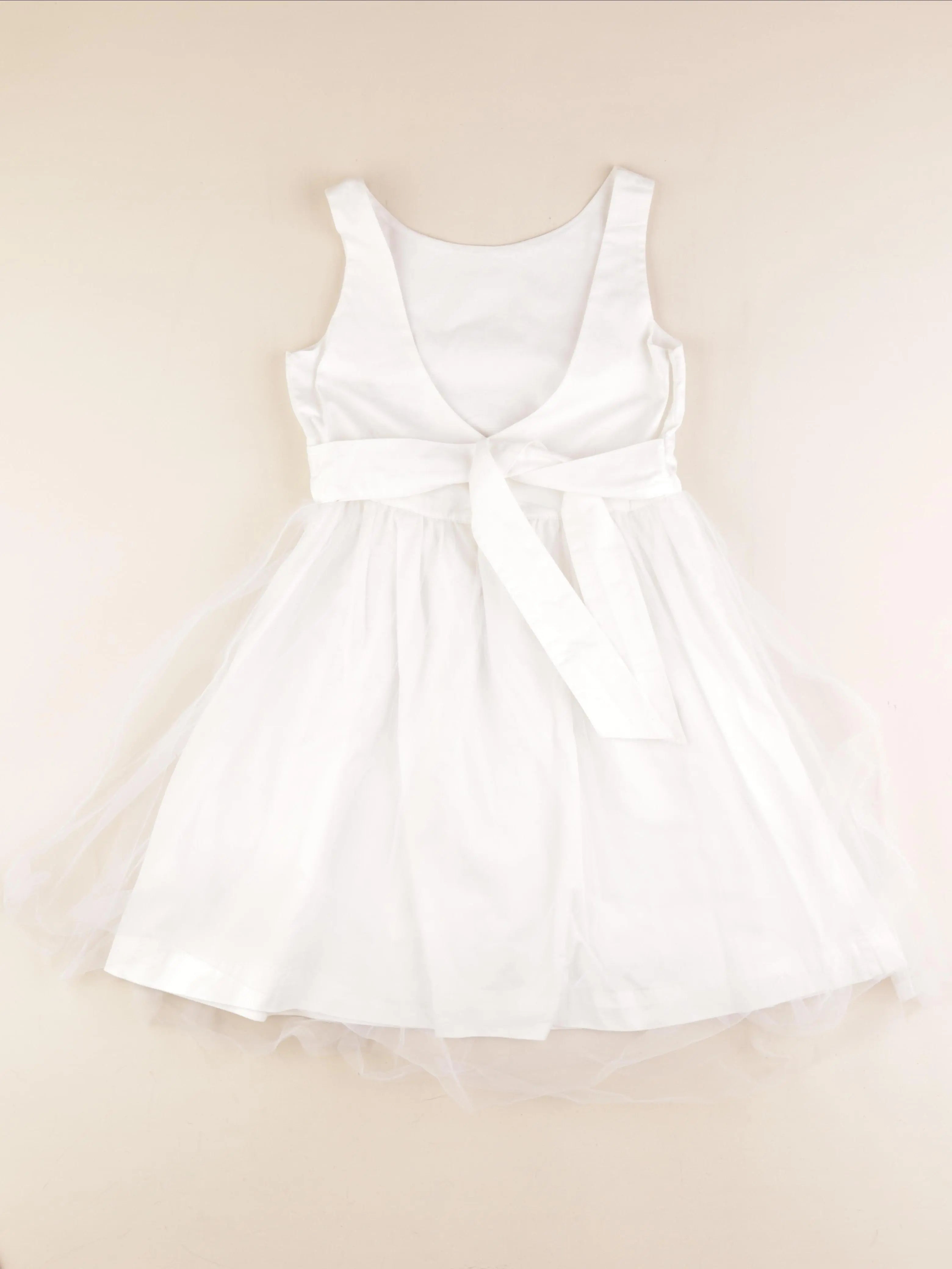 Vertbaudet - robe blanc - 10 ans