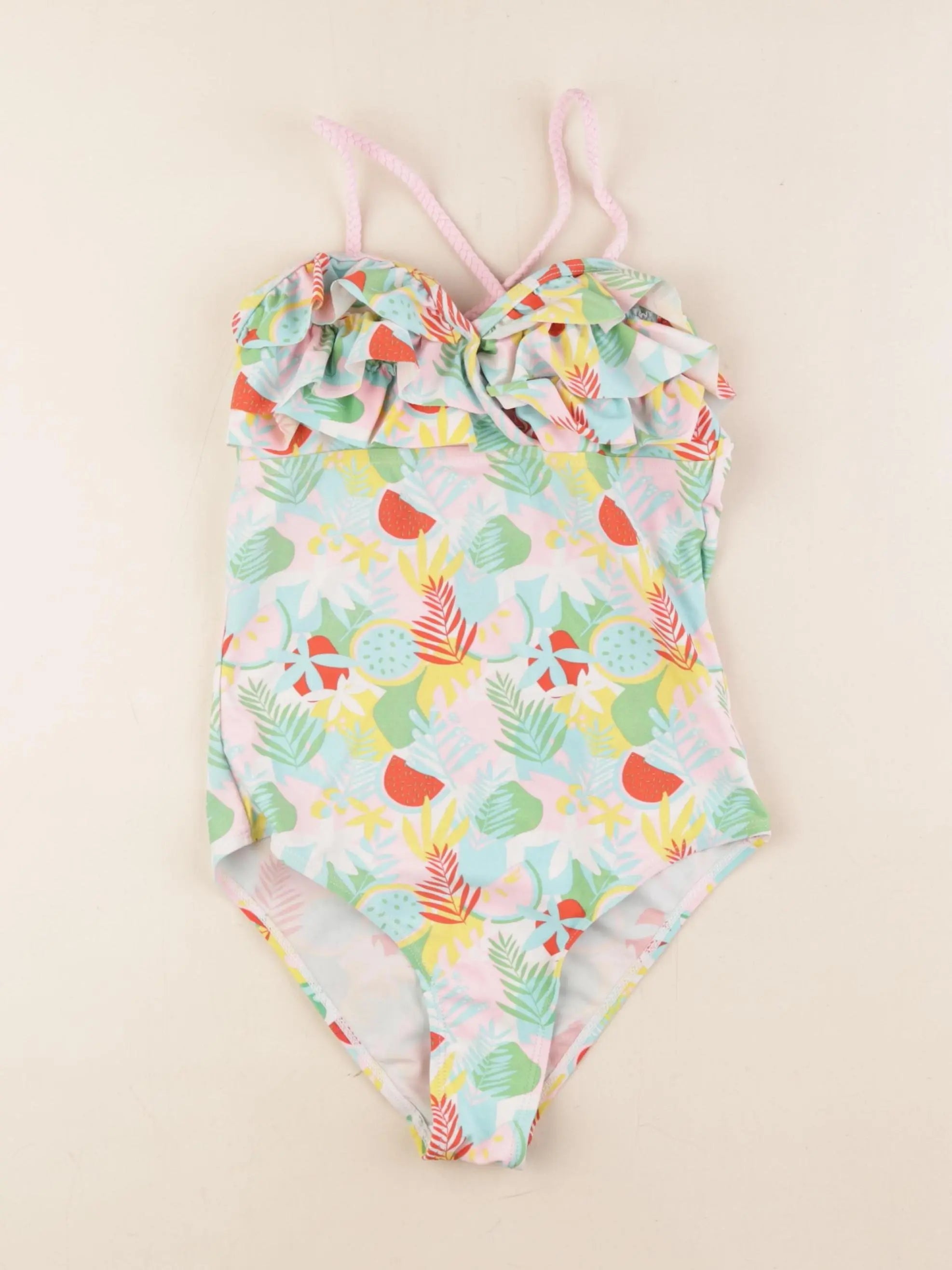 Vertbaudet - maillot de bain multicolore - 12 ans