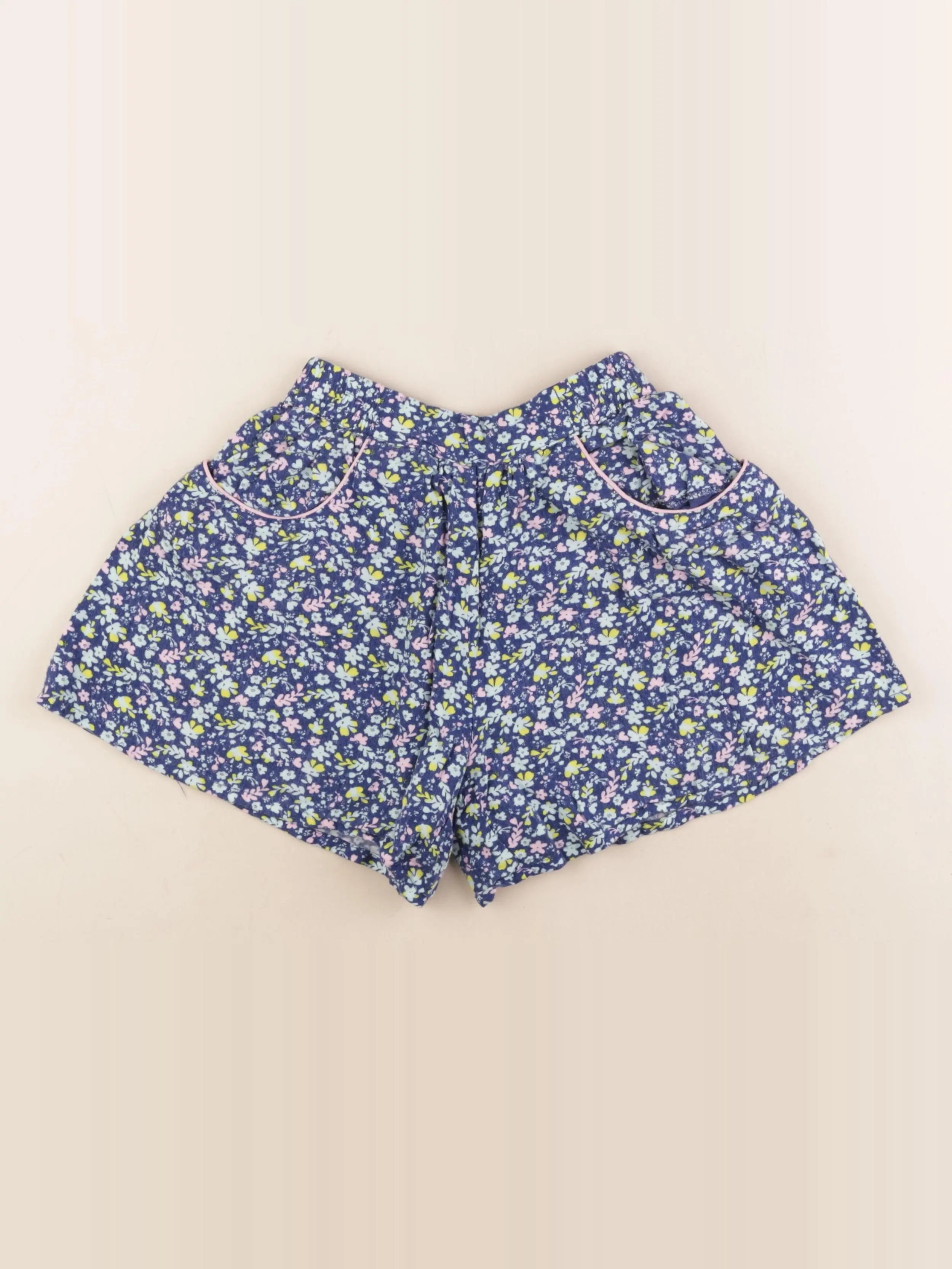 Vertbaudet - short bleu - 10 ans