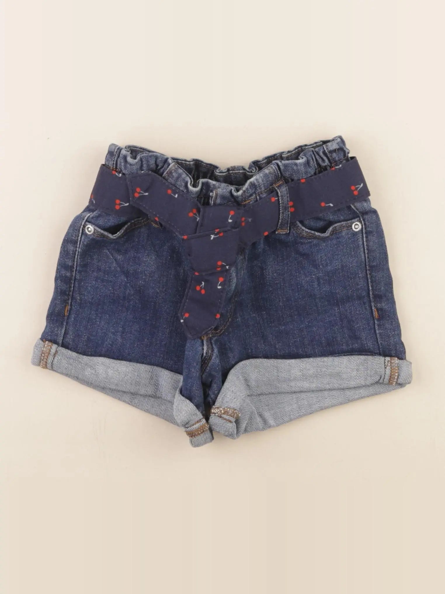 Vertbaudet - short bleu - 3 ans