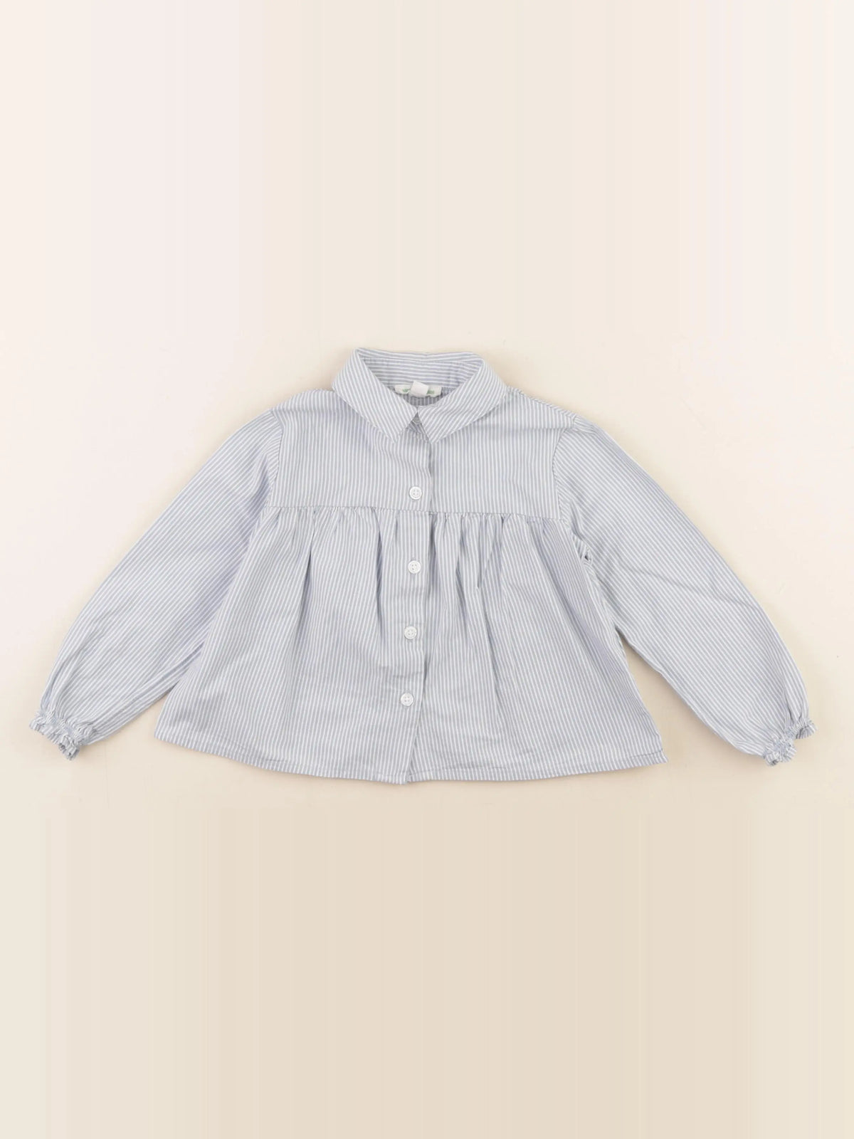 Vertbaudet - blouse bleu - 3 ans