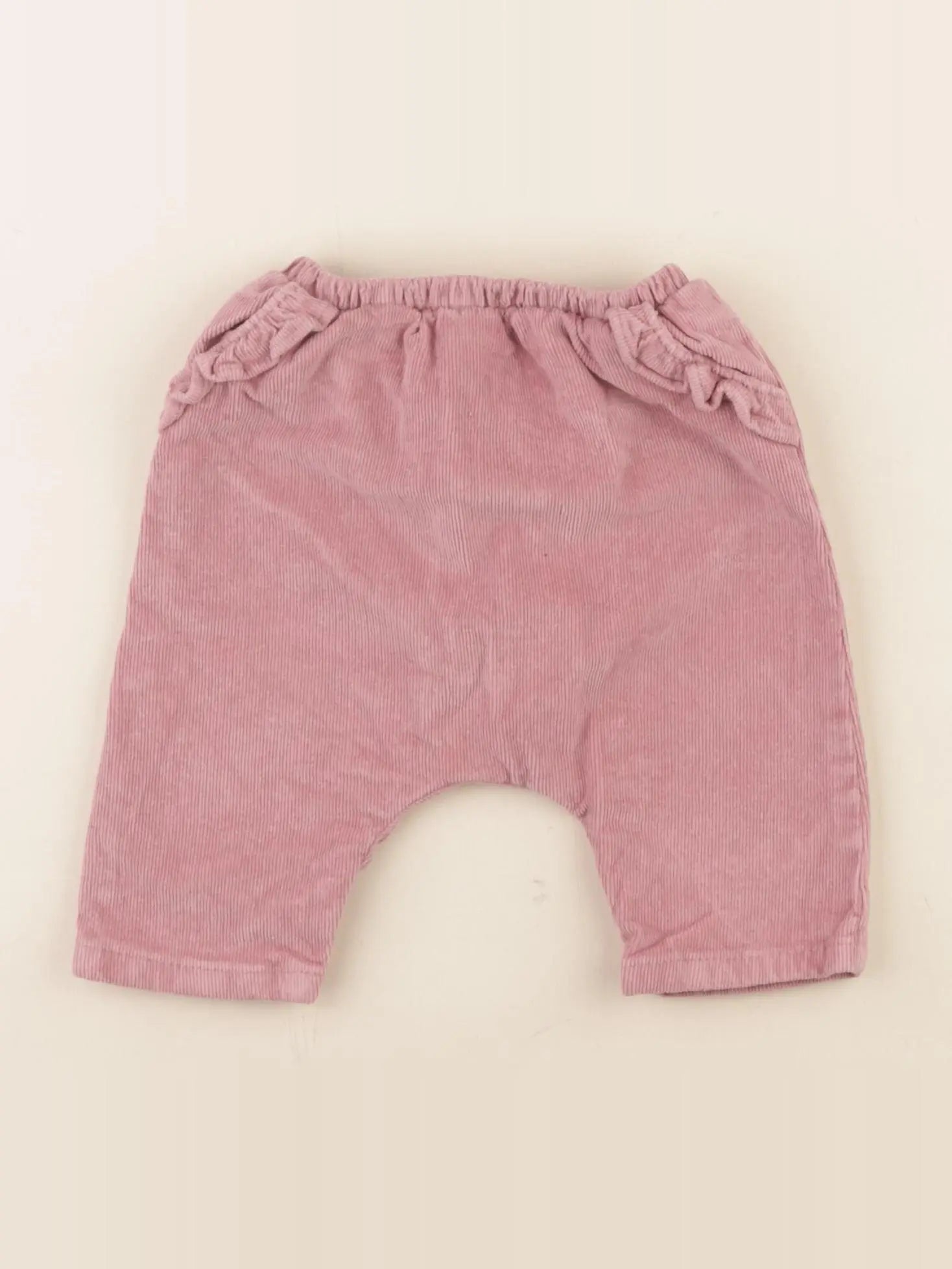 Vertbaudet - pantalon rose - 3 mois