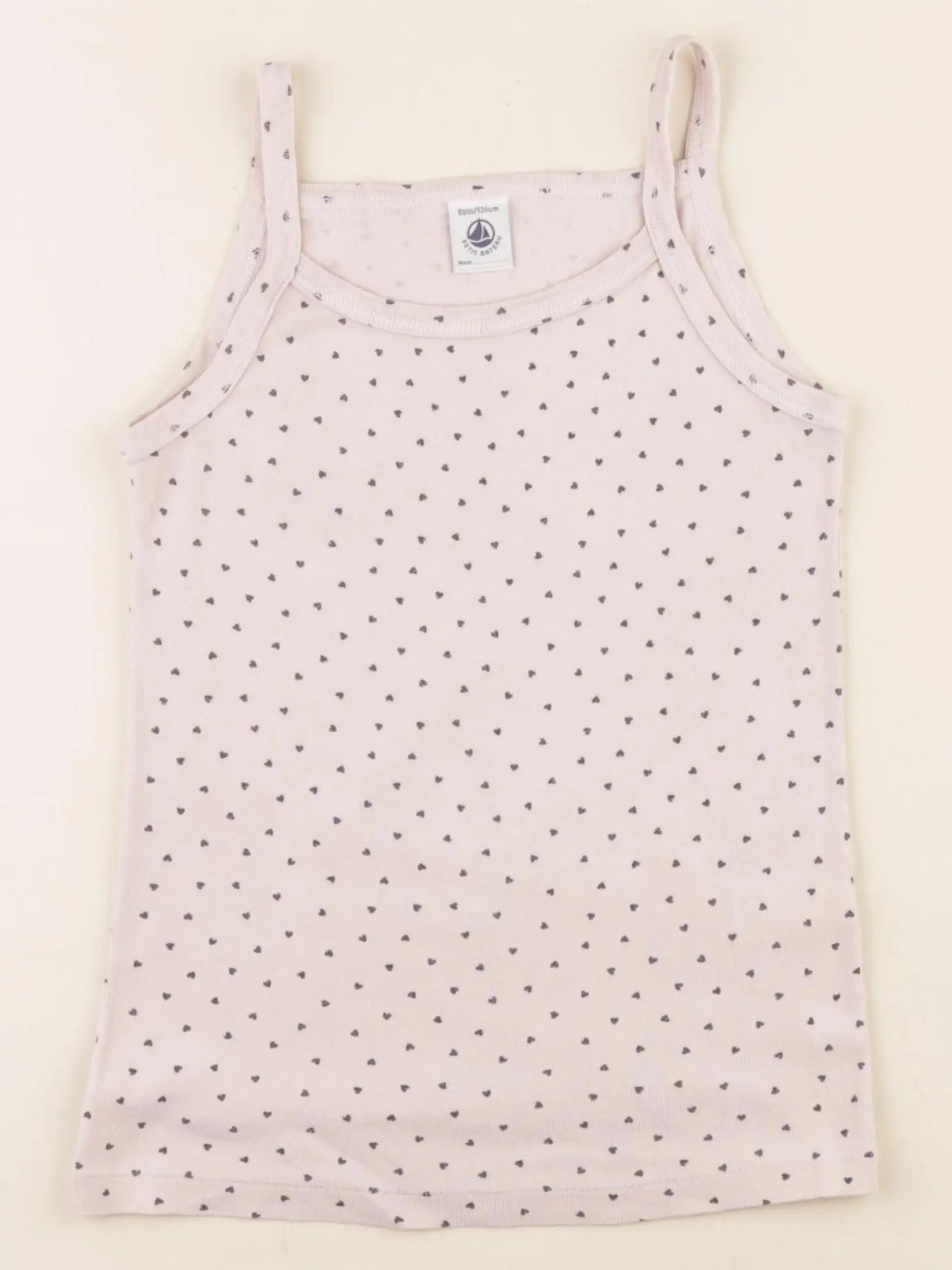 Petit Bateau - maillot de corps rose - 8 ans