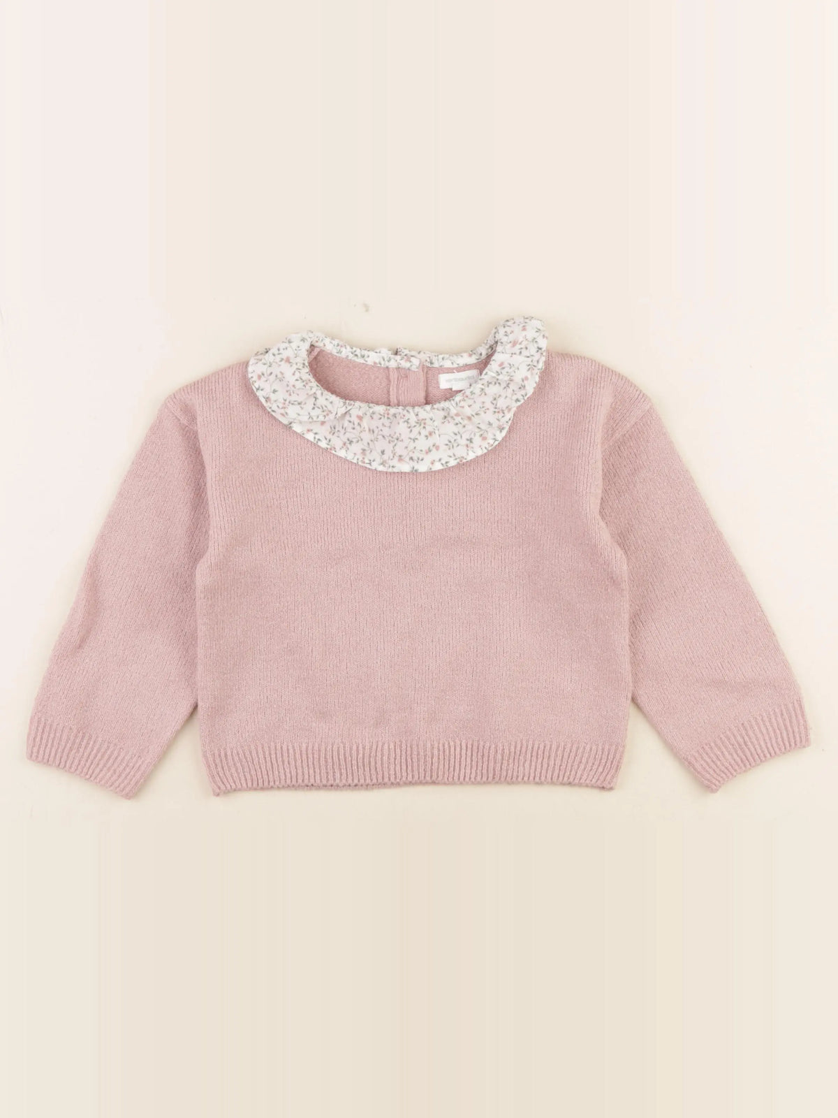 Vertbaudet - pull rose - 36 mois