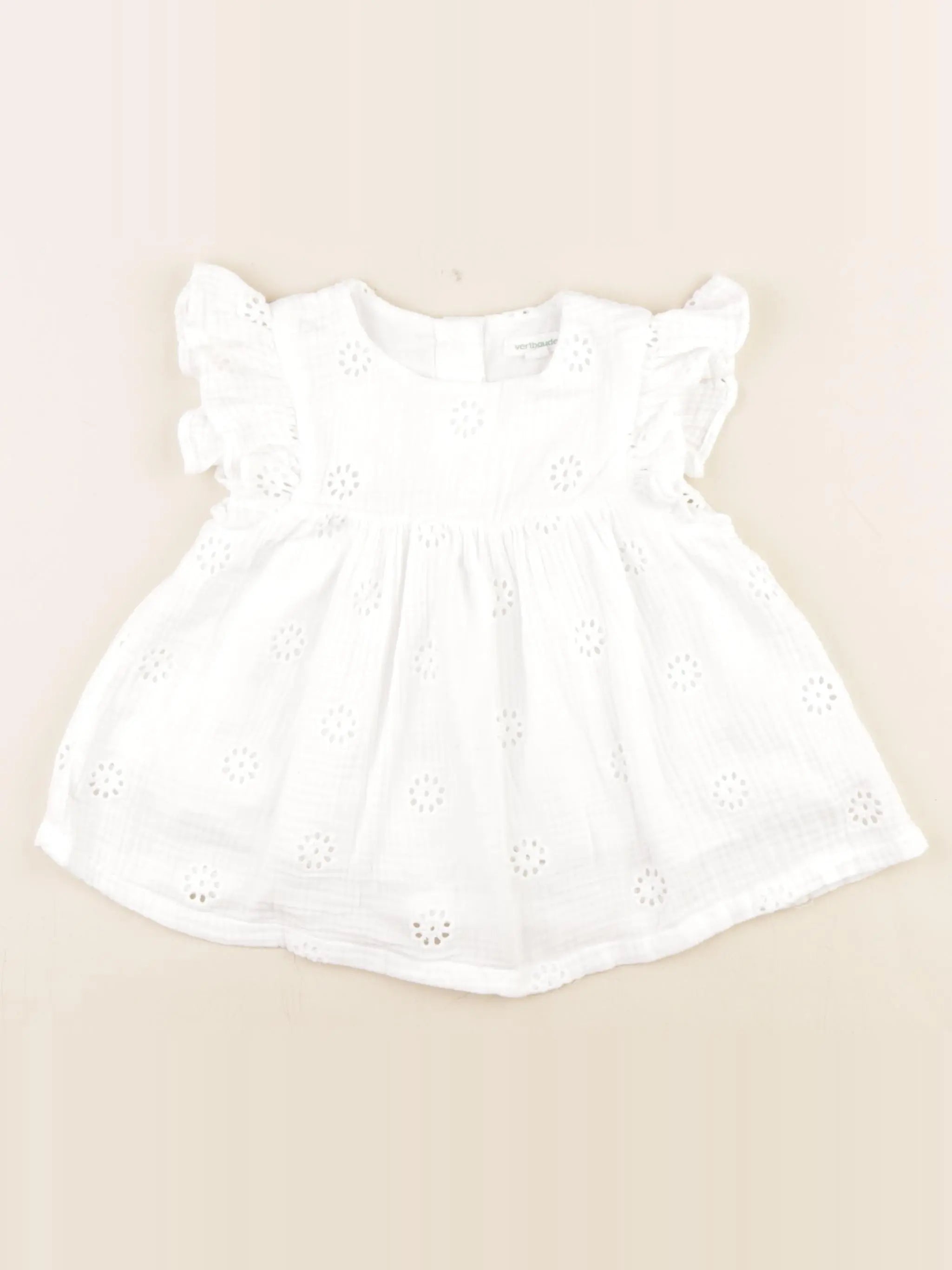 Vertbaudet - blouse blanc - 4 ans