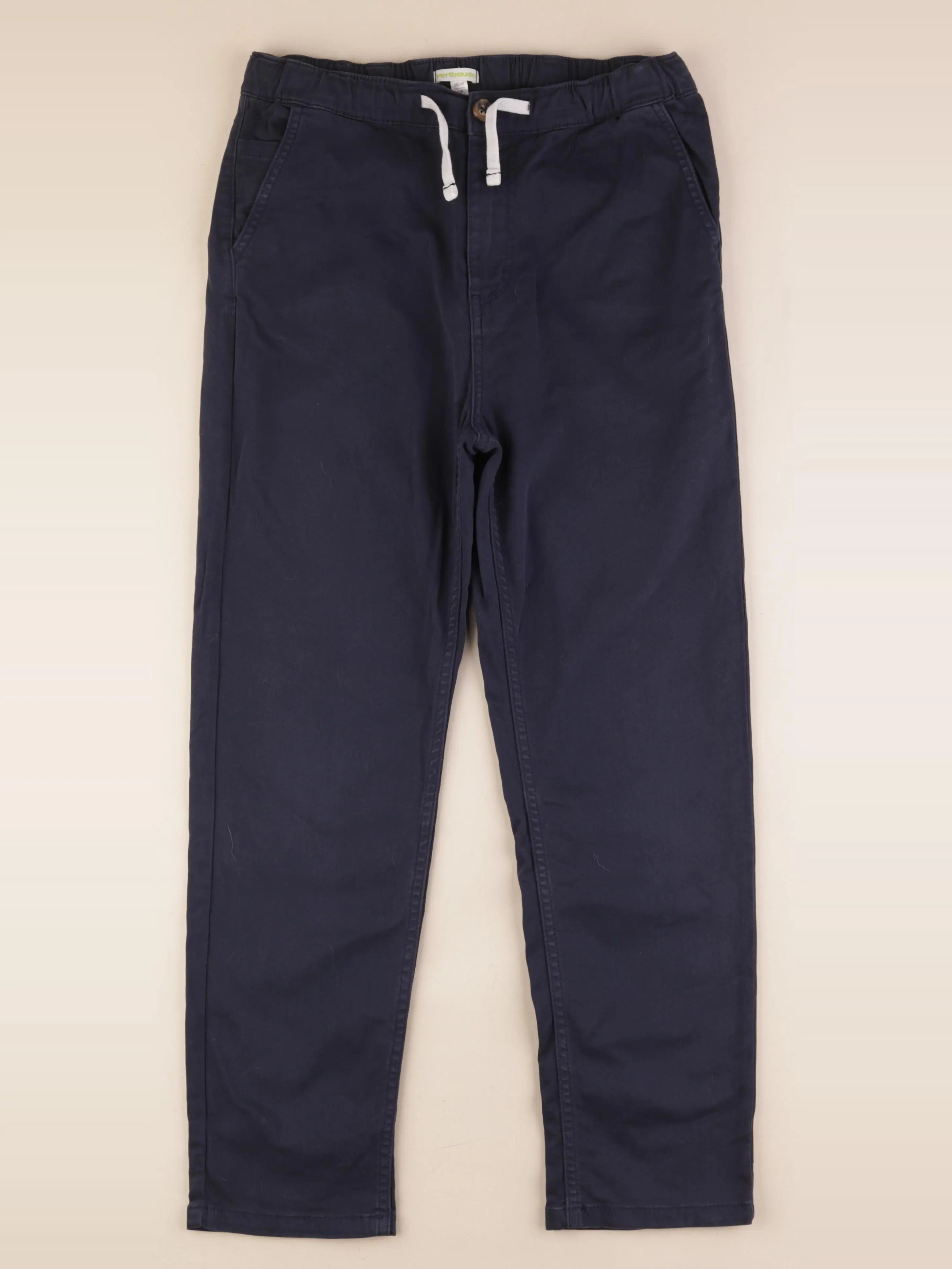 Vertbaudet - pantalon bleu - 12 ans
