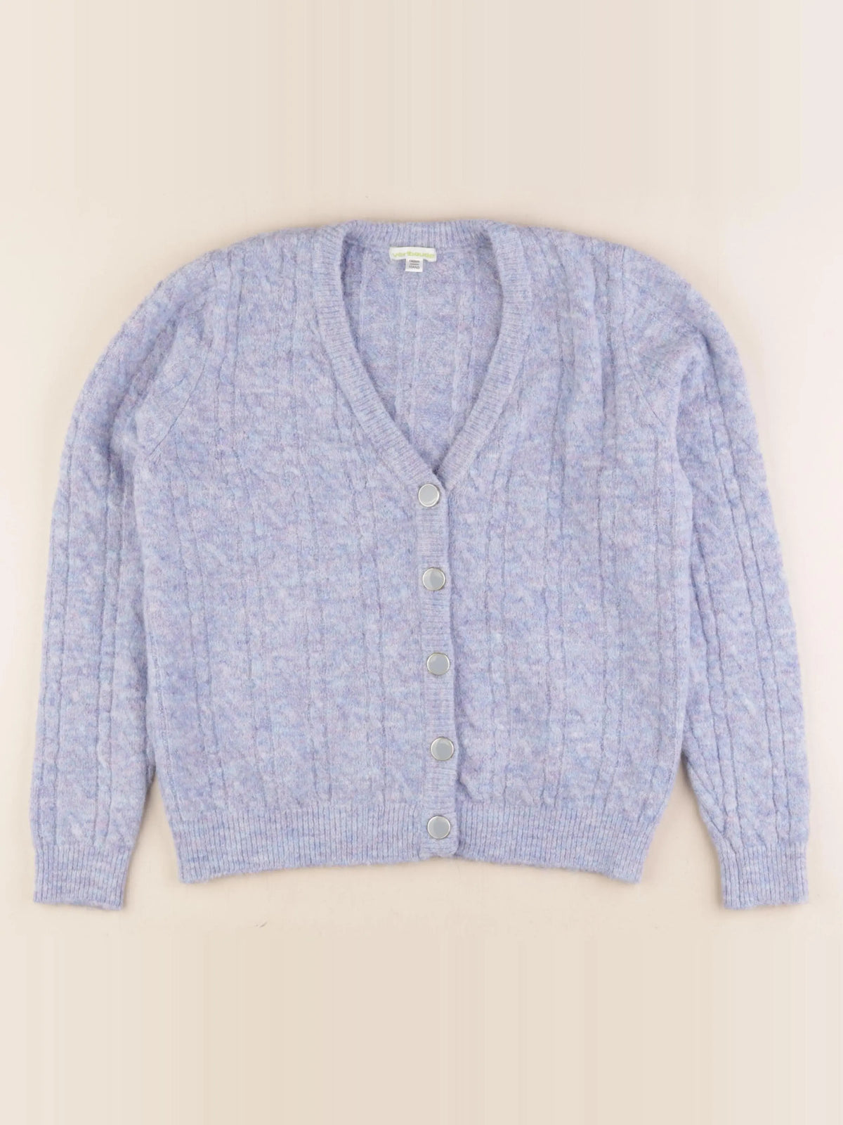 Vertbaudet - gilet bleu - 10 ans