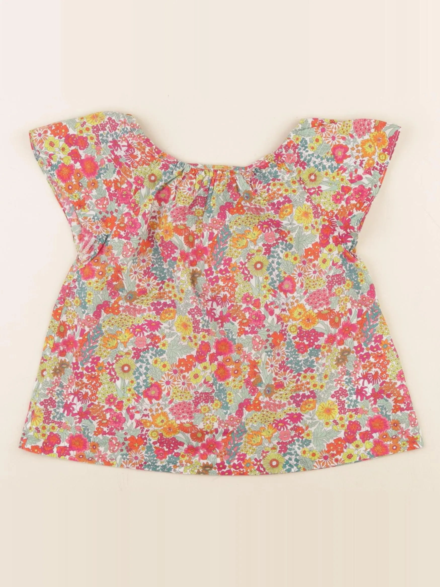 Jacadi - blouse liberty multicolore - 4 ans