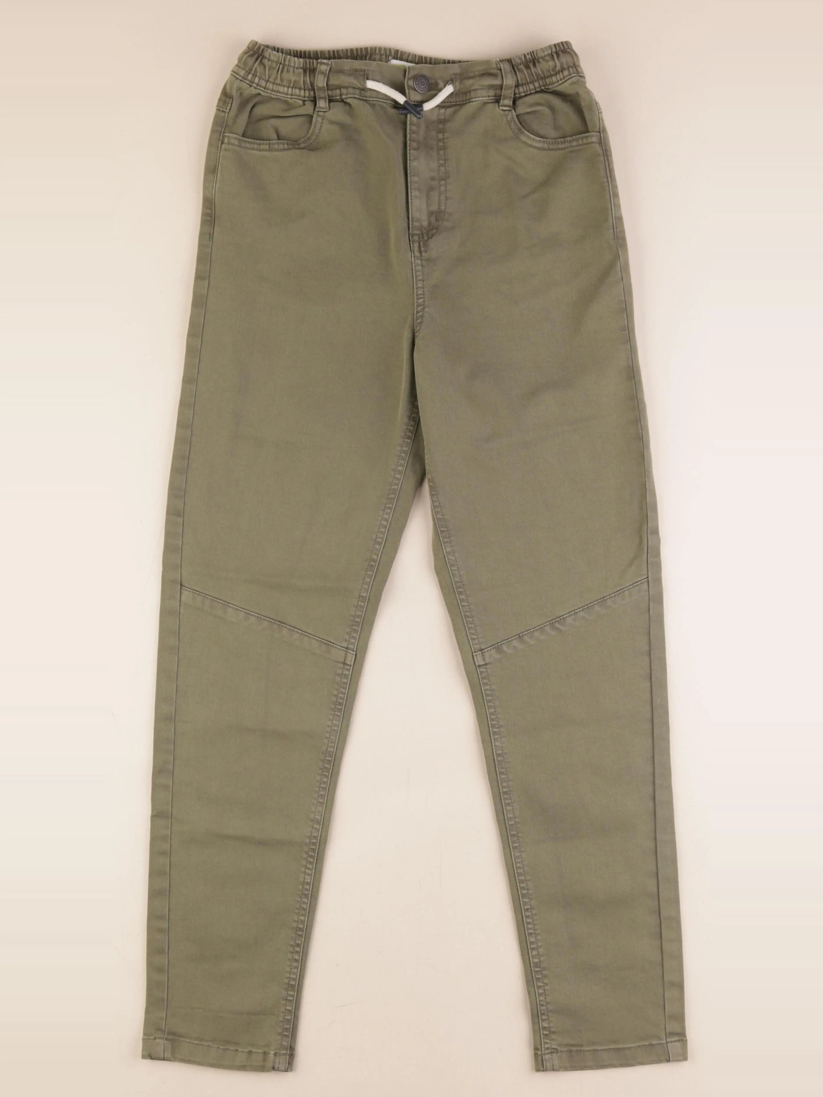 Vertbaudet - pantalon vert - 12 ans