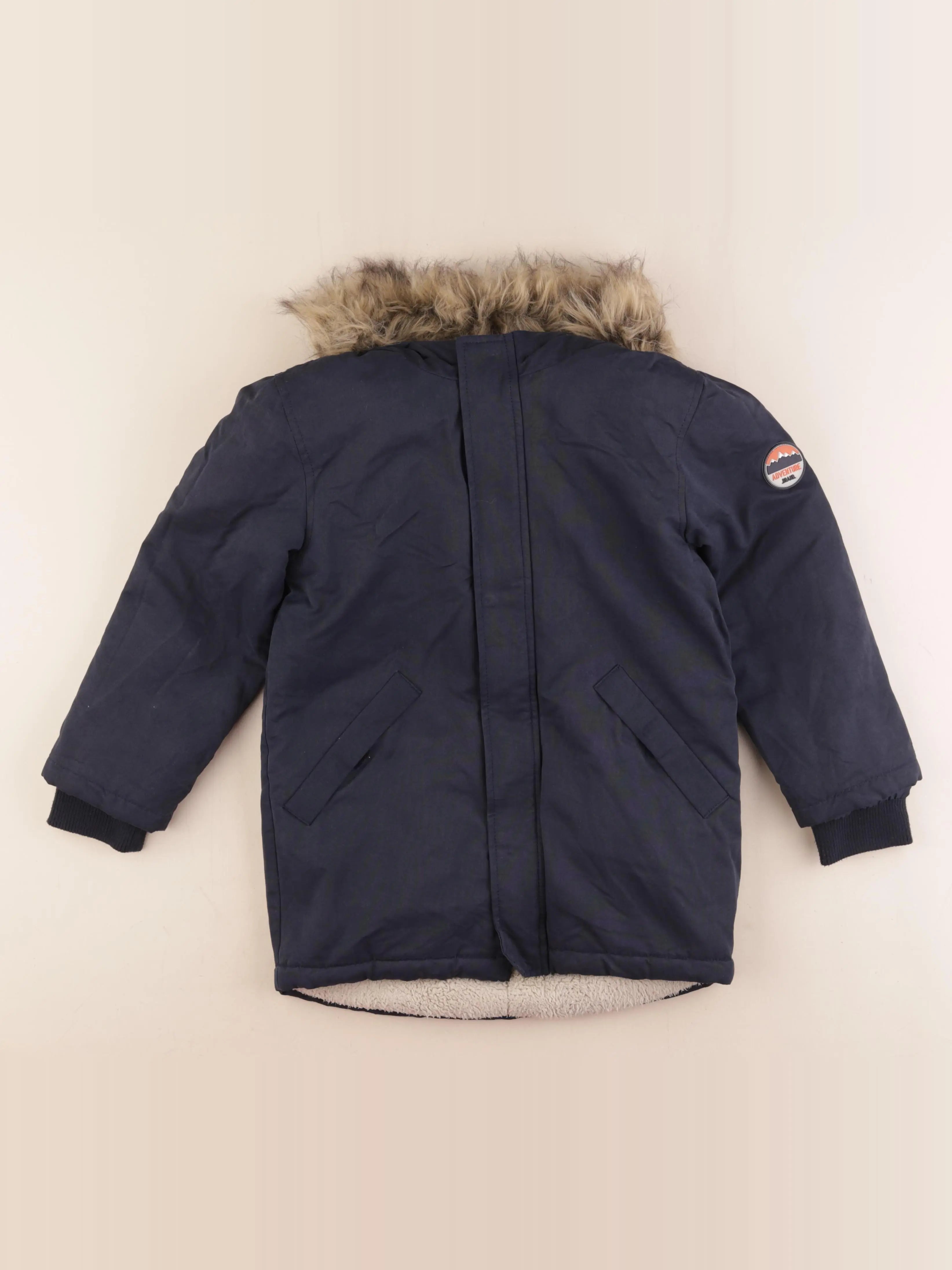 Vertbaudet - parka bleu - 9 ans