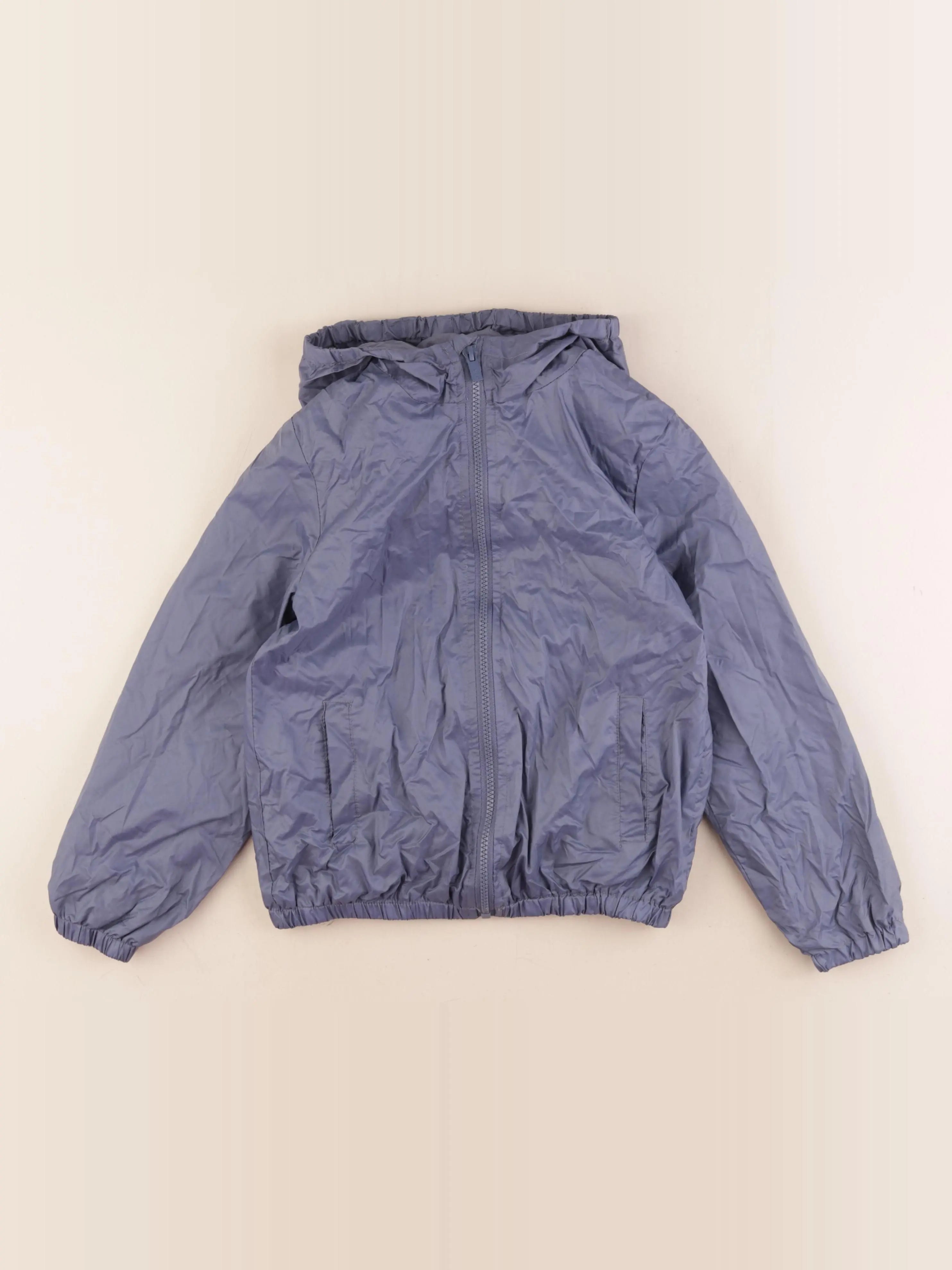 Vertbaudet - coupe-vent bleu - 8 ans