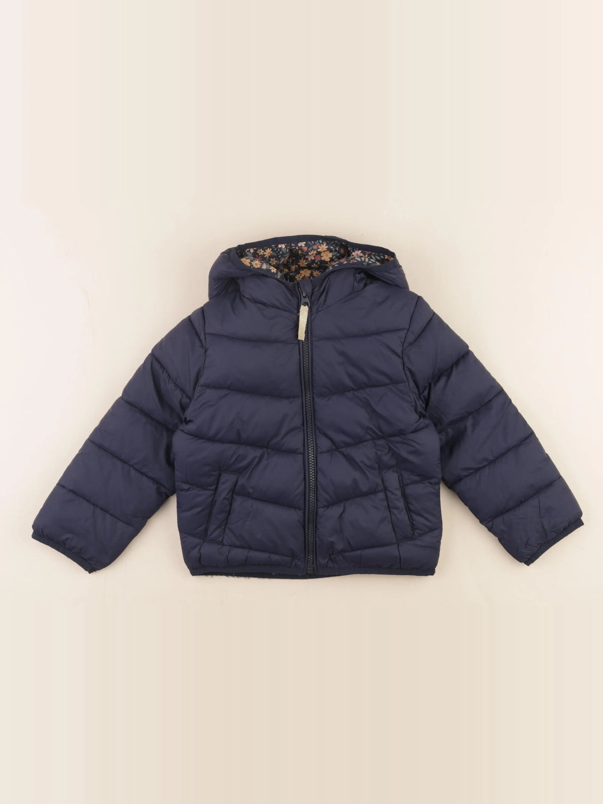 Vertbaudet - doudoune bleu - 5 ans