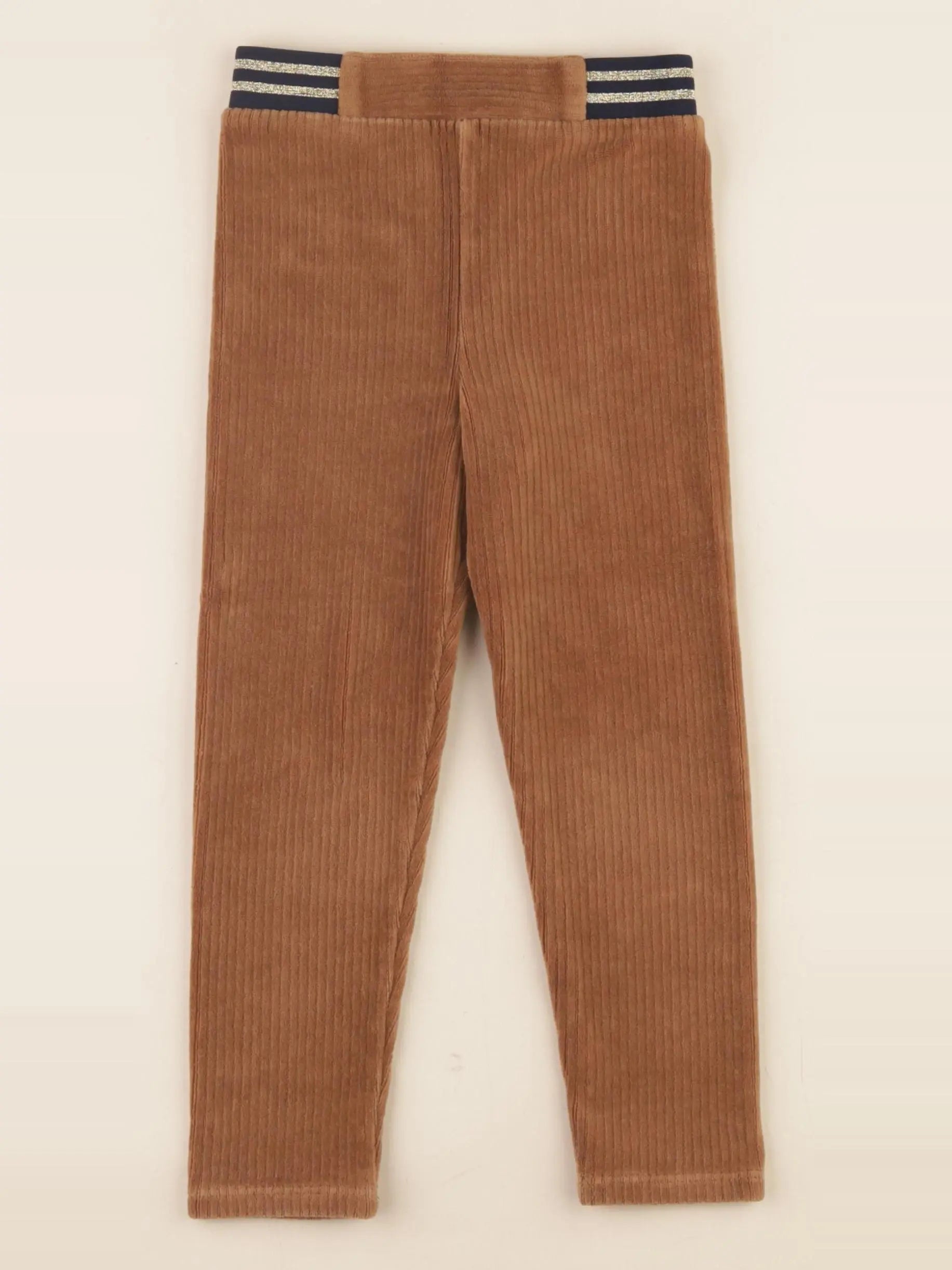Vertbaudet - legging marron - 4 ans