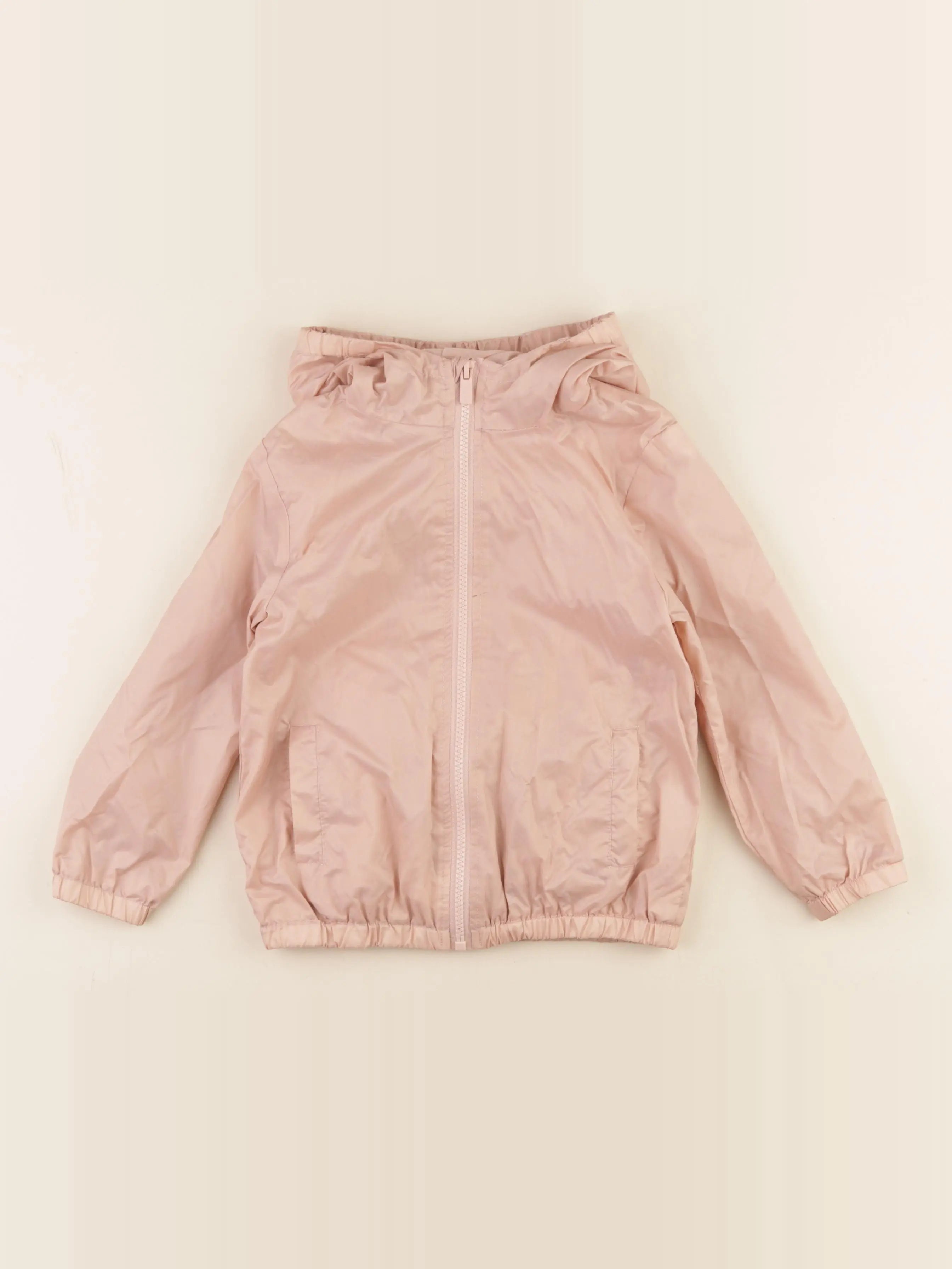 Vertbaudet - imperméable rose - 4 ans