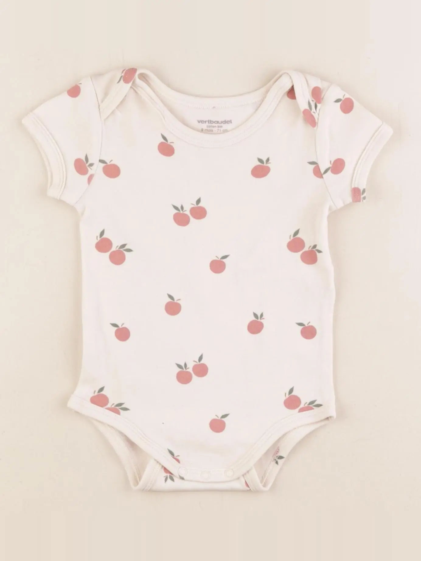 Vertbaudet - body multicolore - 9 mois