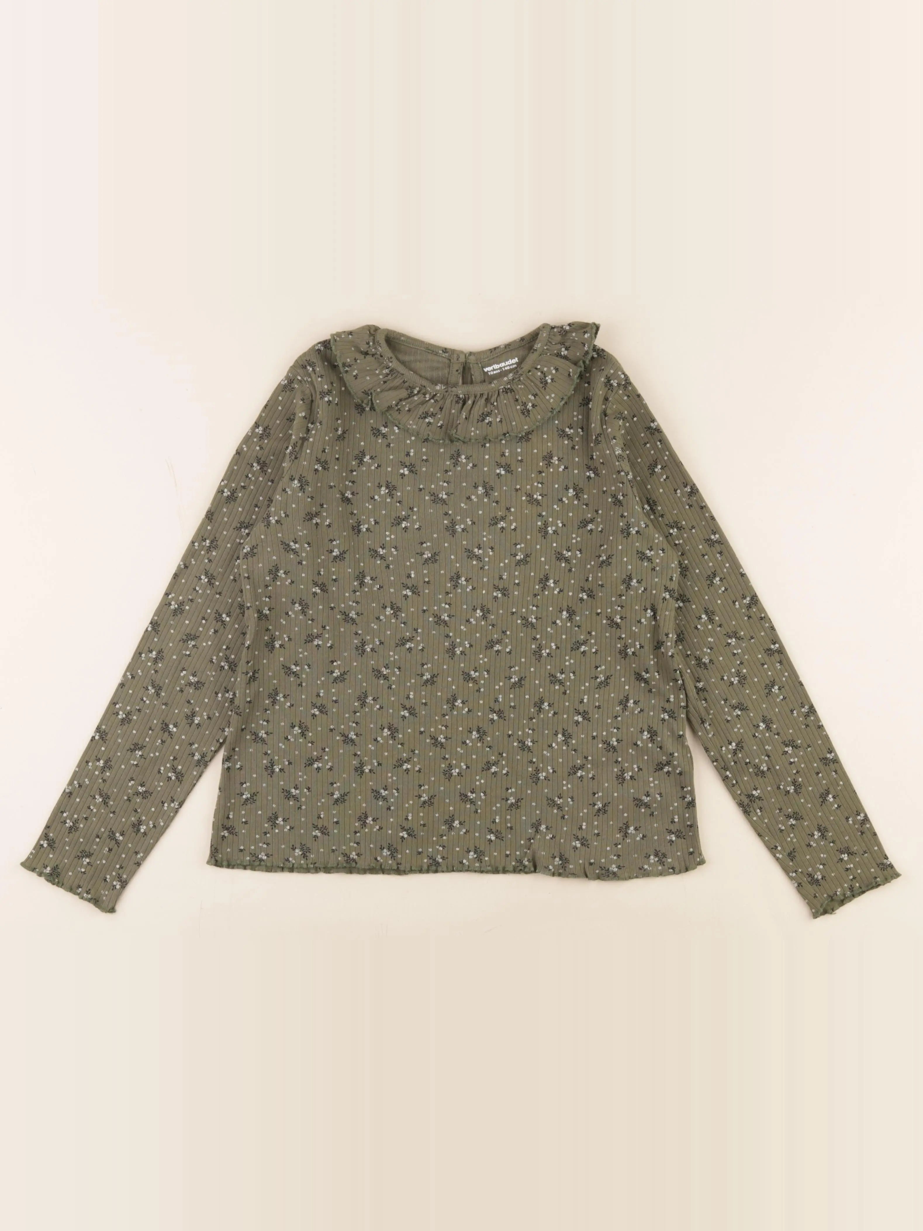 Vertbaudet - tee-shirt vert - 10 ans