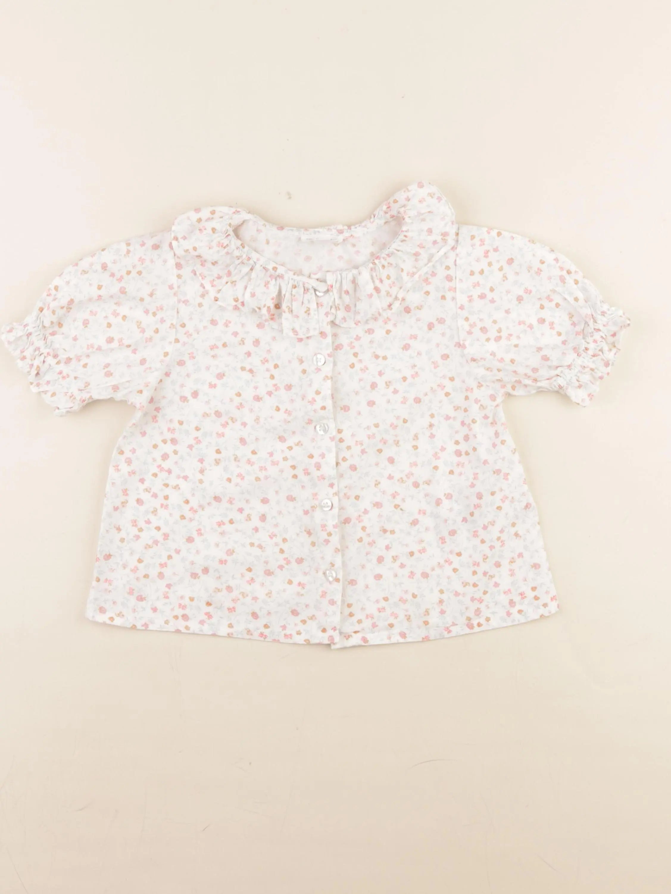 Vertbaudet - chemise multicolore - 4 ans